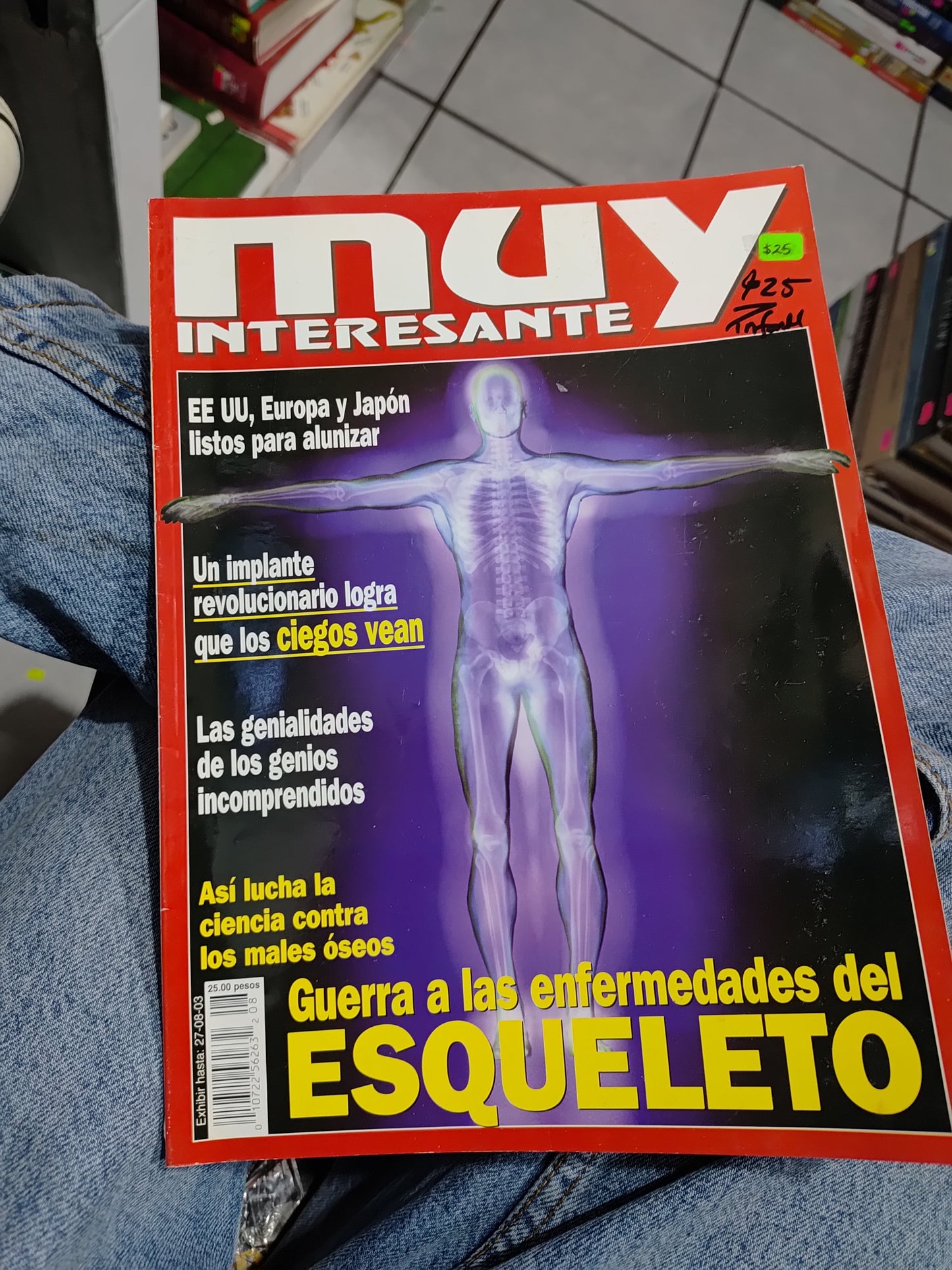 REVISTA MUY INTERESANTE GUERRA A LAS ENFERMEDADES DEL ESQUELETO USADO INFANTILES JUAREZ 507