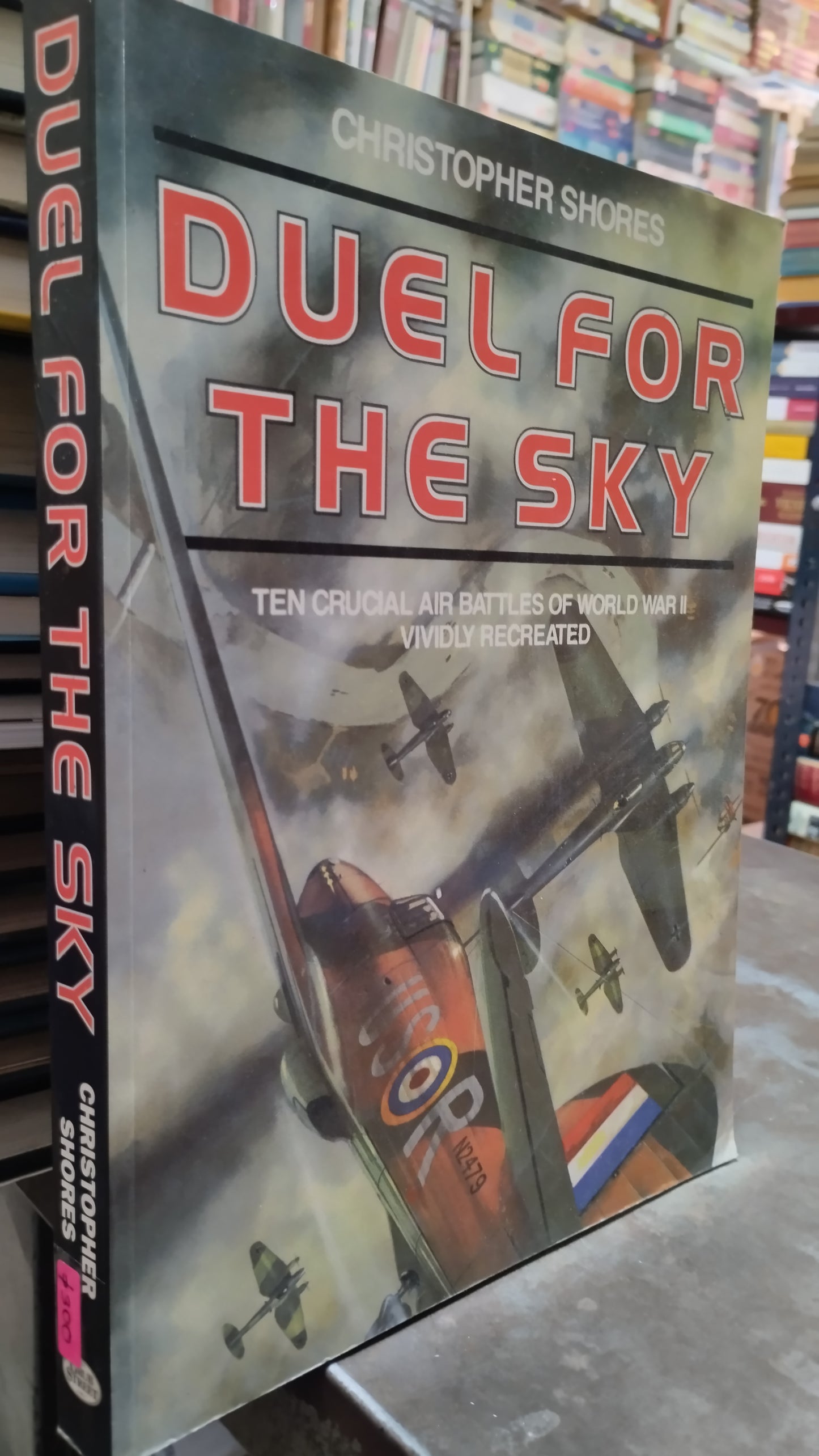 DUEL FOR THE SKY POR CHRISTOPHER SHORES LIBRO USADO HISTORIA ALDAMA