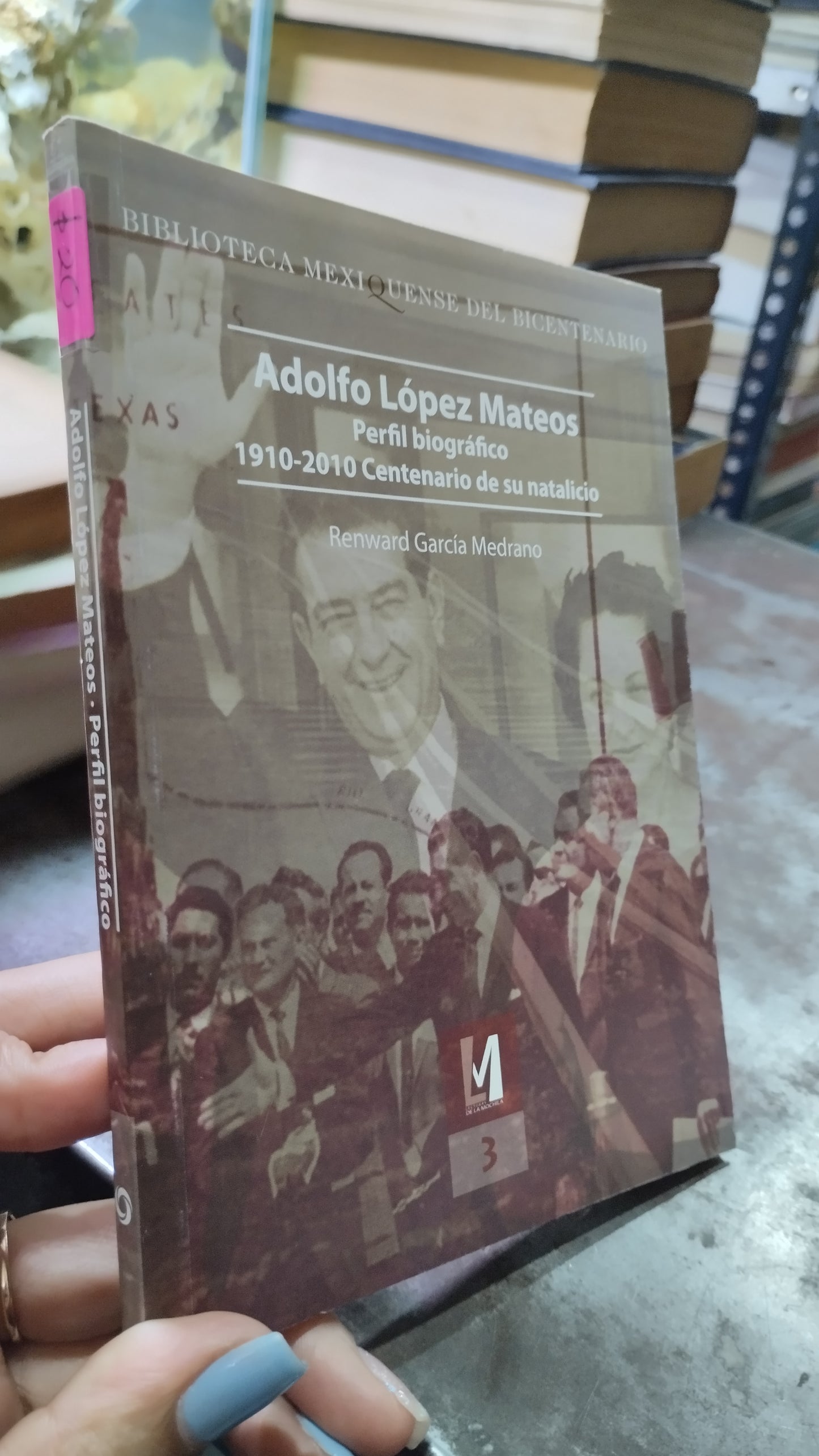 ADOLFO LOPEZ MATEOS PERFIL BIOGRAFICO LIBRO USADO HISTORIA ALDAMA