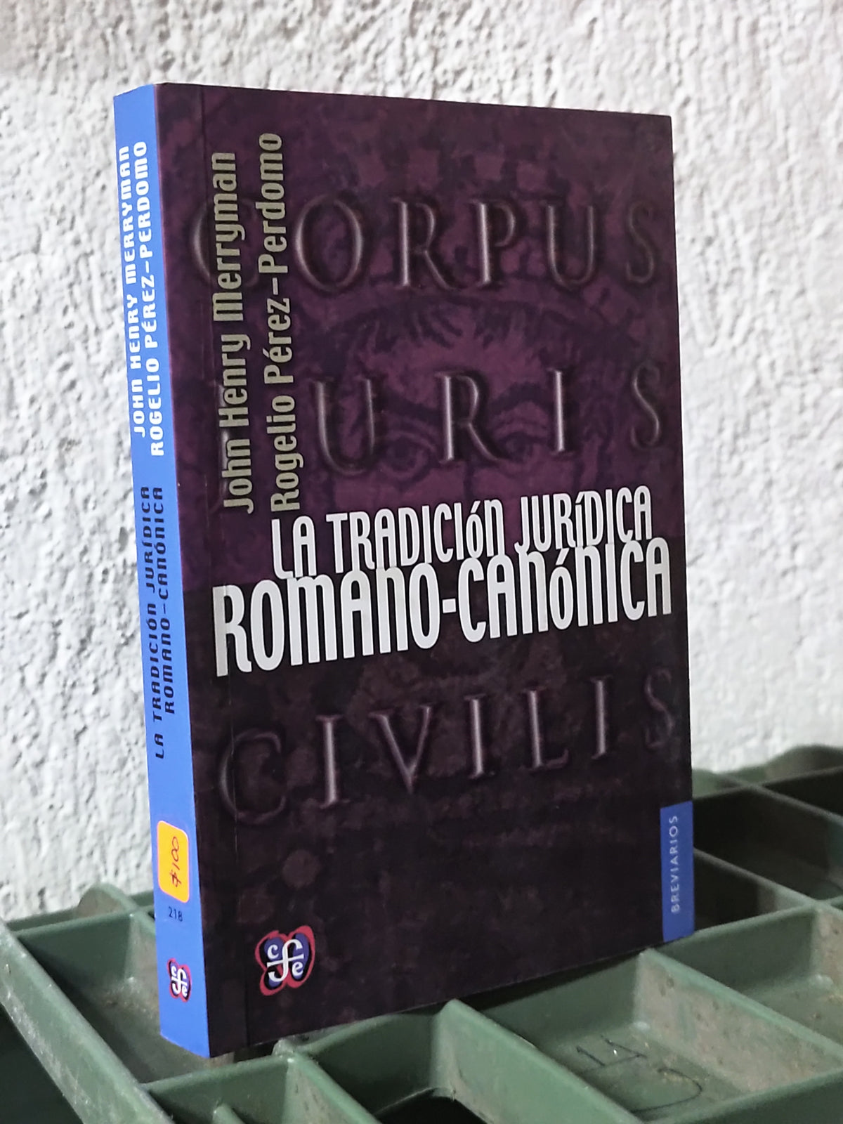 LA TRADICION JURIDICA ROMANO CANONICA POR JOHN HENRY MERRYMAN USADO DERECHO JUAREZ 515