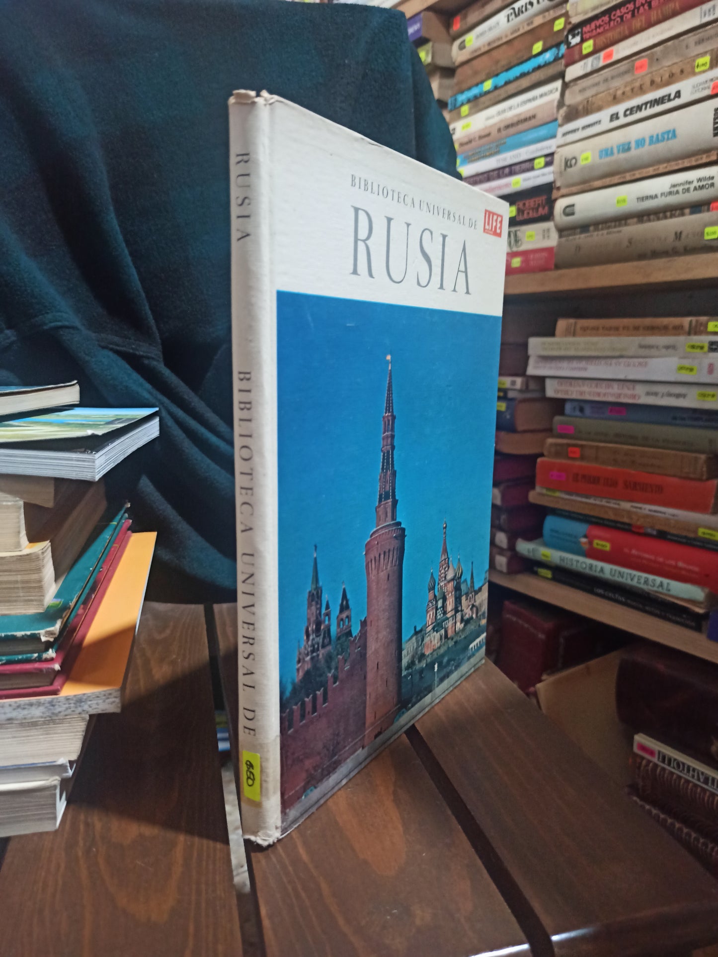 BIBLIOTECA UNIVERSAL DE RUSIA POR CHARLES W. THAYER USADO GEOGRAFÍA ALDAMA