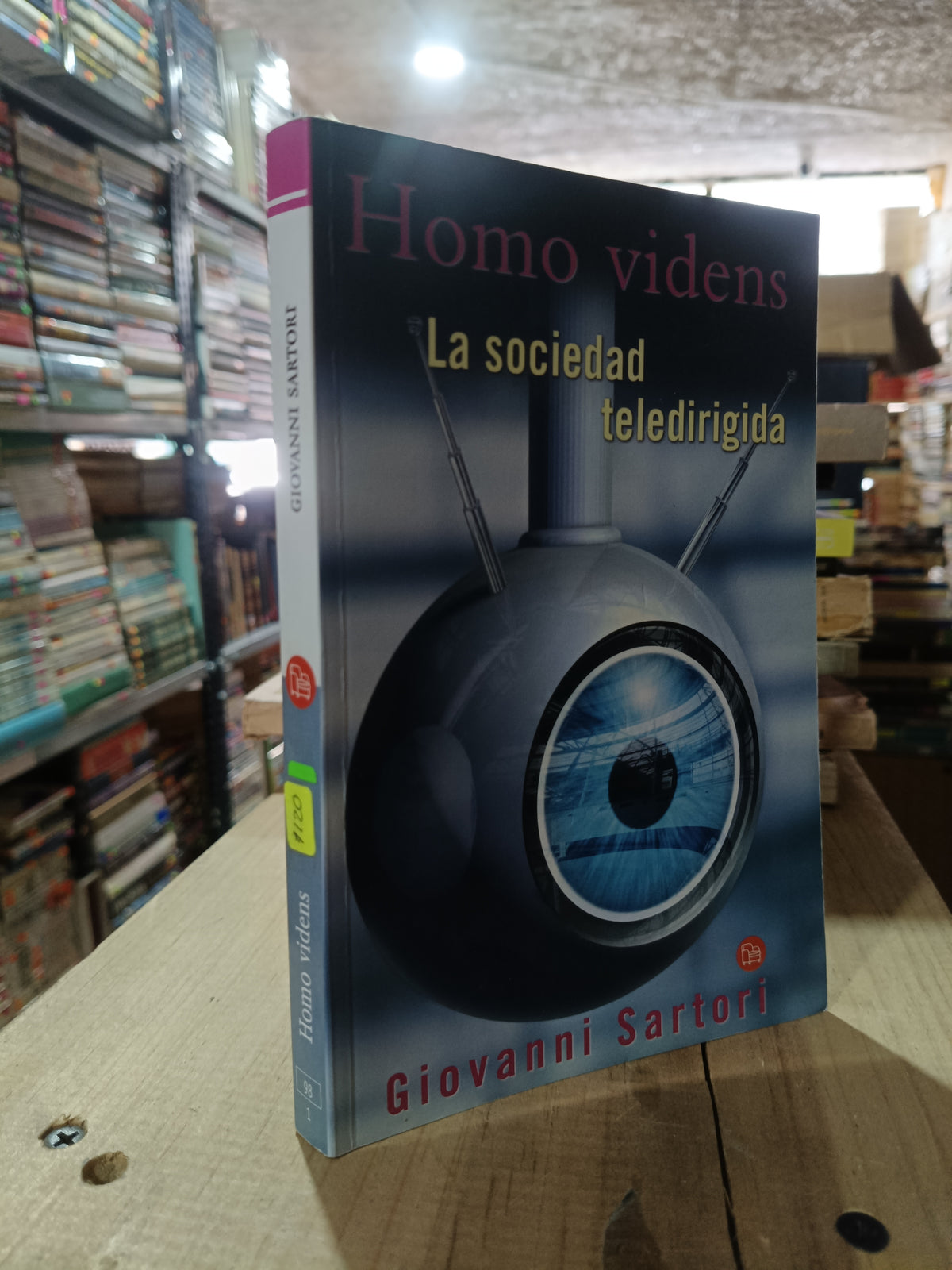 HOMO VIDENS POR GIOVANNI SARTORI USADO NOVELA ALDAMA
