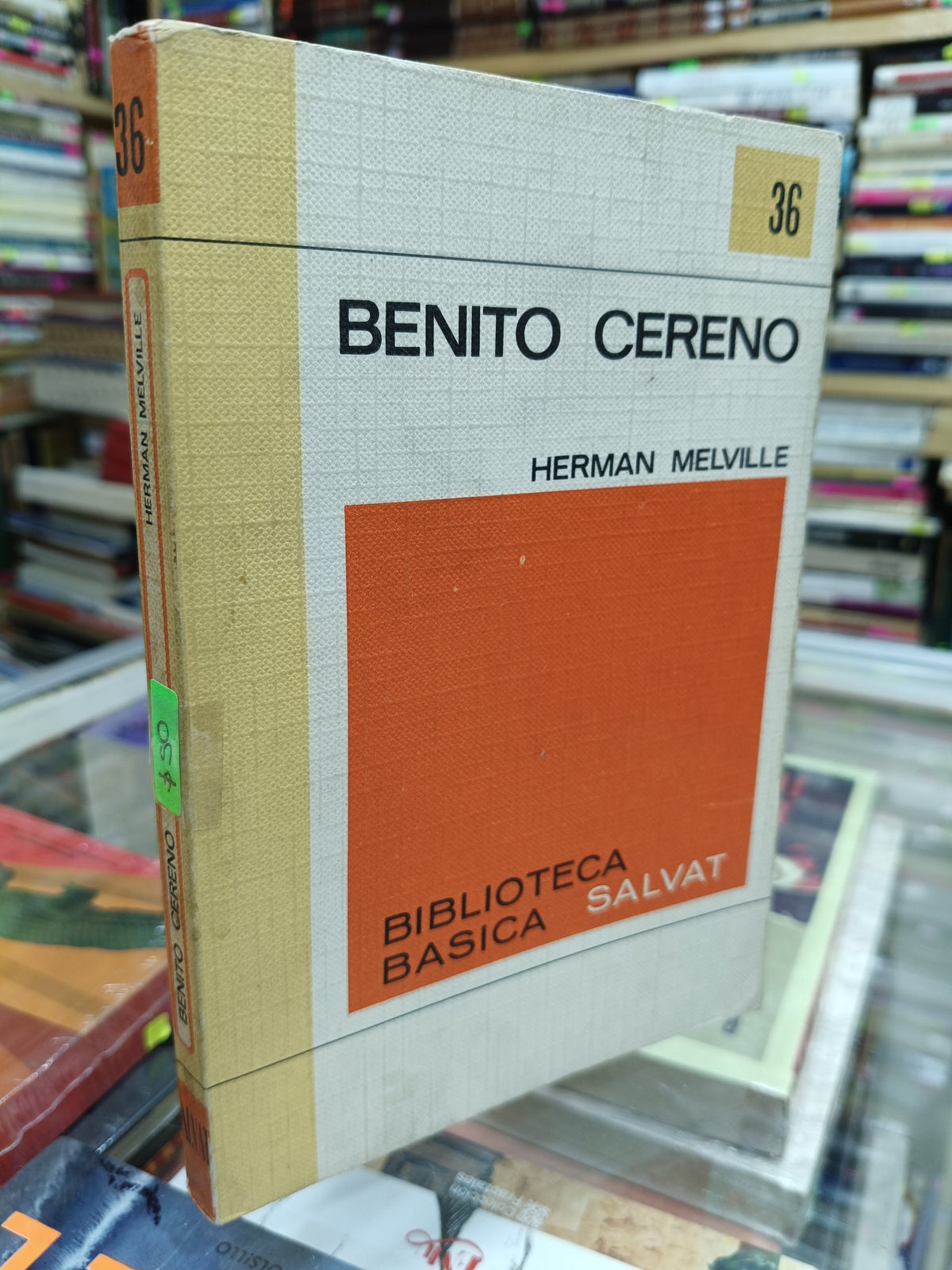 BENITO CERENO POR HERMAN MELVILLE USADO NOVELA JUAREZ 515