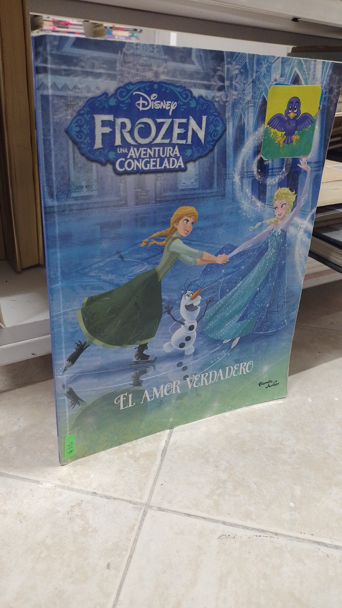 FROZEN UNA AVENTURA CONGELADA EL AMOR VERDADERO POR PLANETA JUNIOR USADO INFANTIL JUAREZ 515