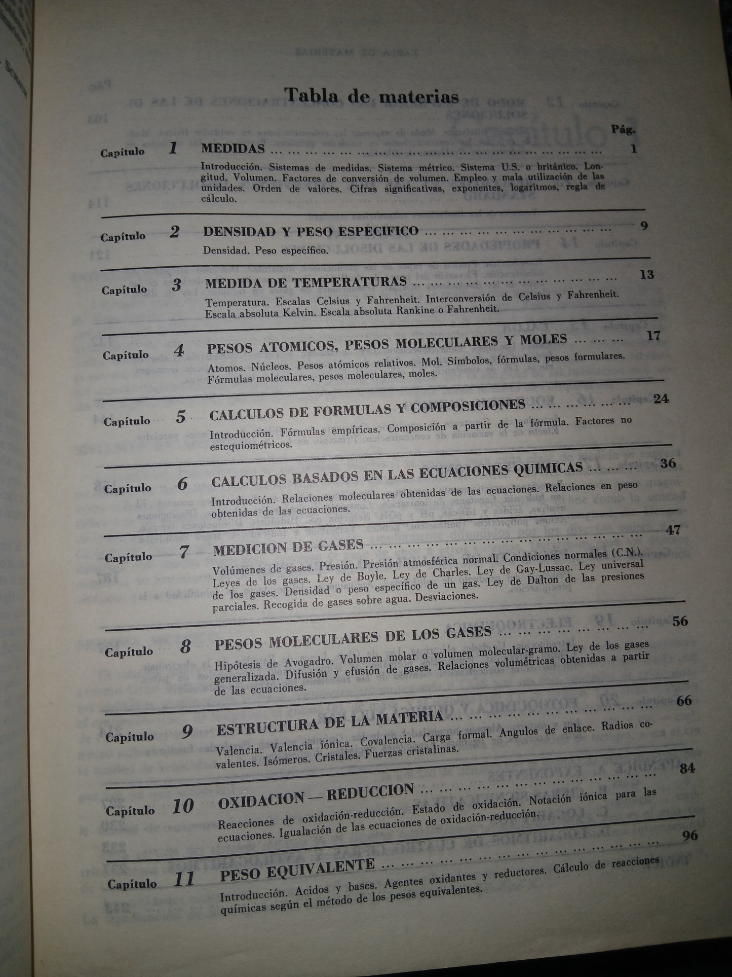 QUÍMICA GENERAL. TEORÍA Y 385 PROBLEMAS RESUELTOS POR JEROME L. ROSENBERG USADO QUÍMICA LITERARIO 207