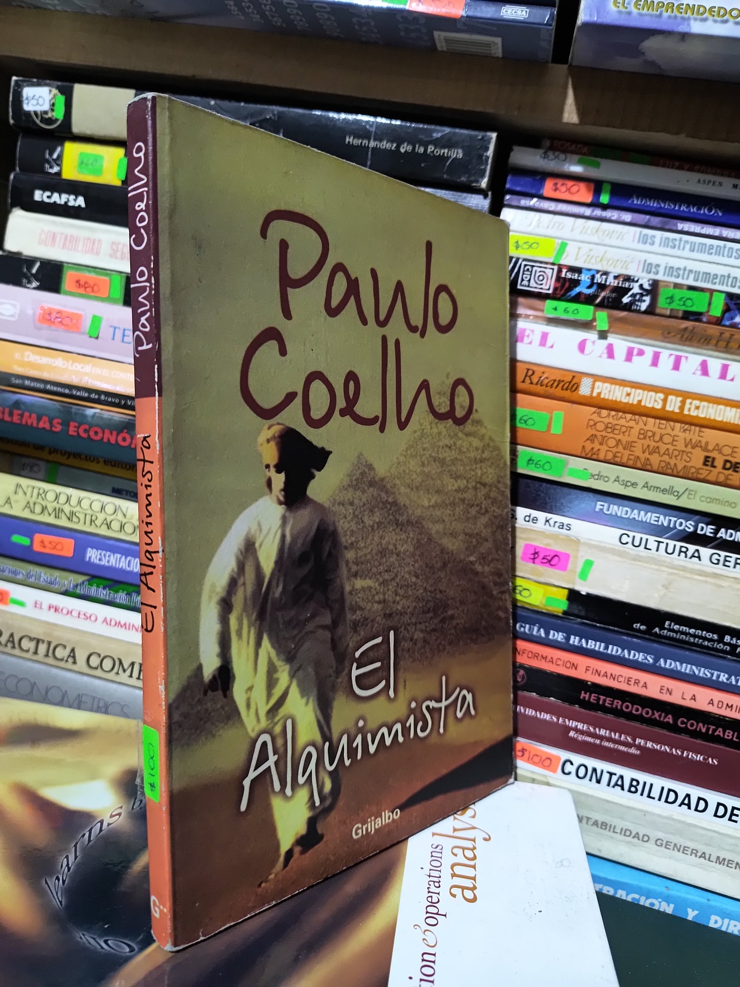 EL ALQUIMISTA POR PAULO COELHO USADO SUP PERSONAL JUAREZ 507