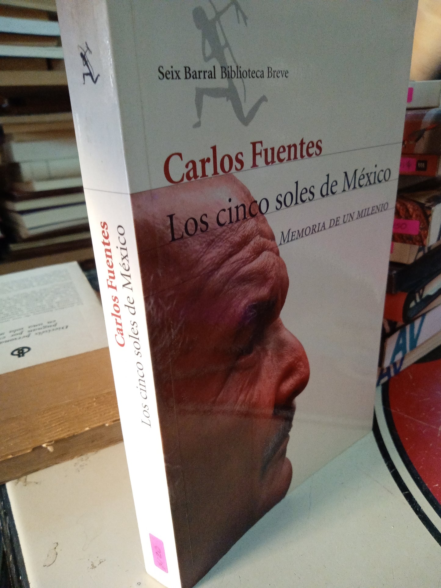 LOS CINCO SOLES DE MEXICO POR CARLOS FUENTES USADO NOVELA LITERARIO 207