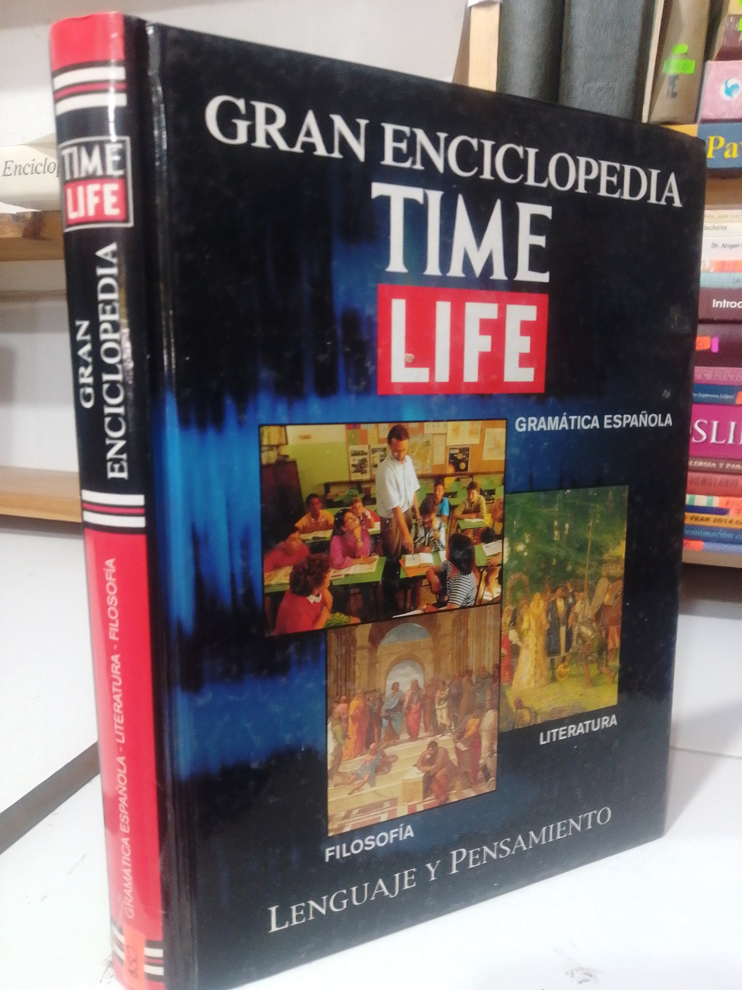 GRAN ENCICLOPEDIA TIME LIFE GRAMATICA ESPAÑOLA USADO EDUCACION JUAREZ
