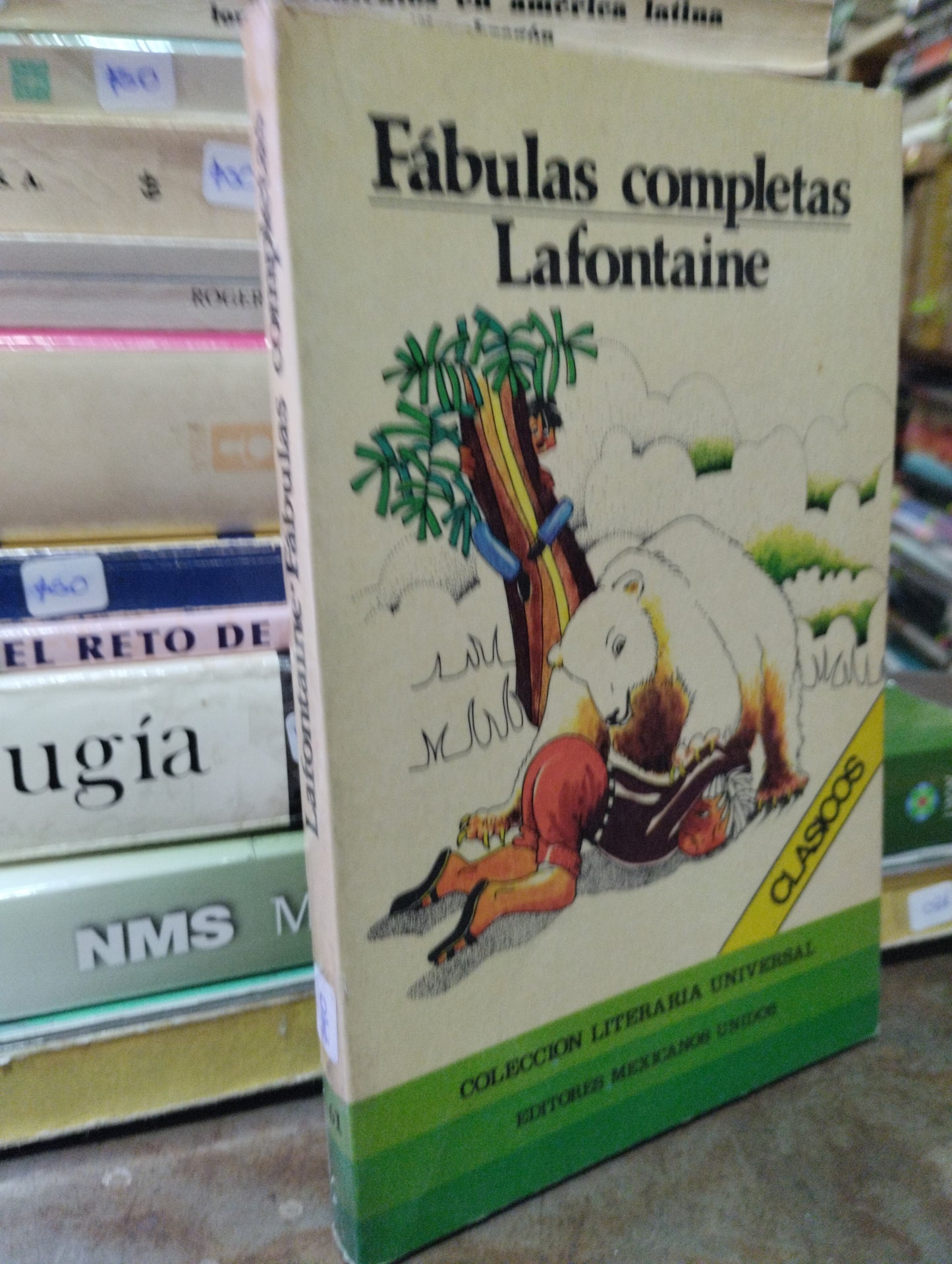 FABULAS COMOKETAS LAFONTAINE USADO INFANTIL ALDAMA