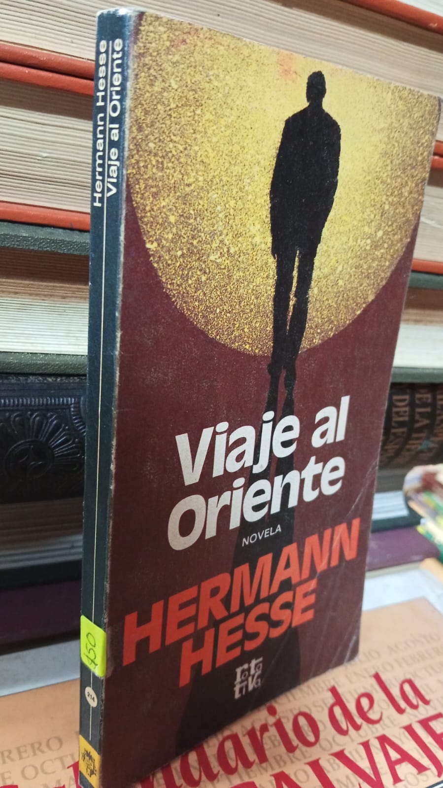 VIAJE AL ORIENTE DE HERMANN HESSE USADO NOVELA JUAREZ 507