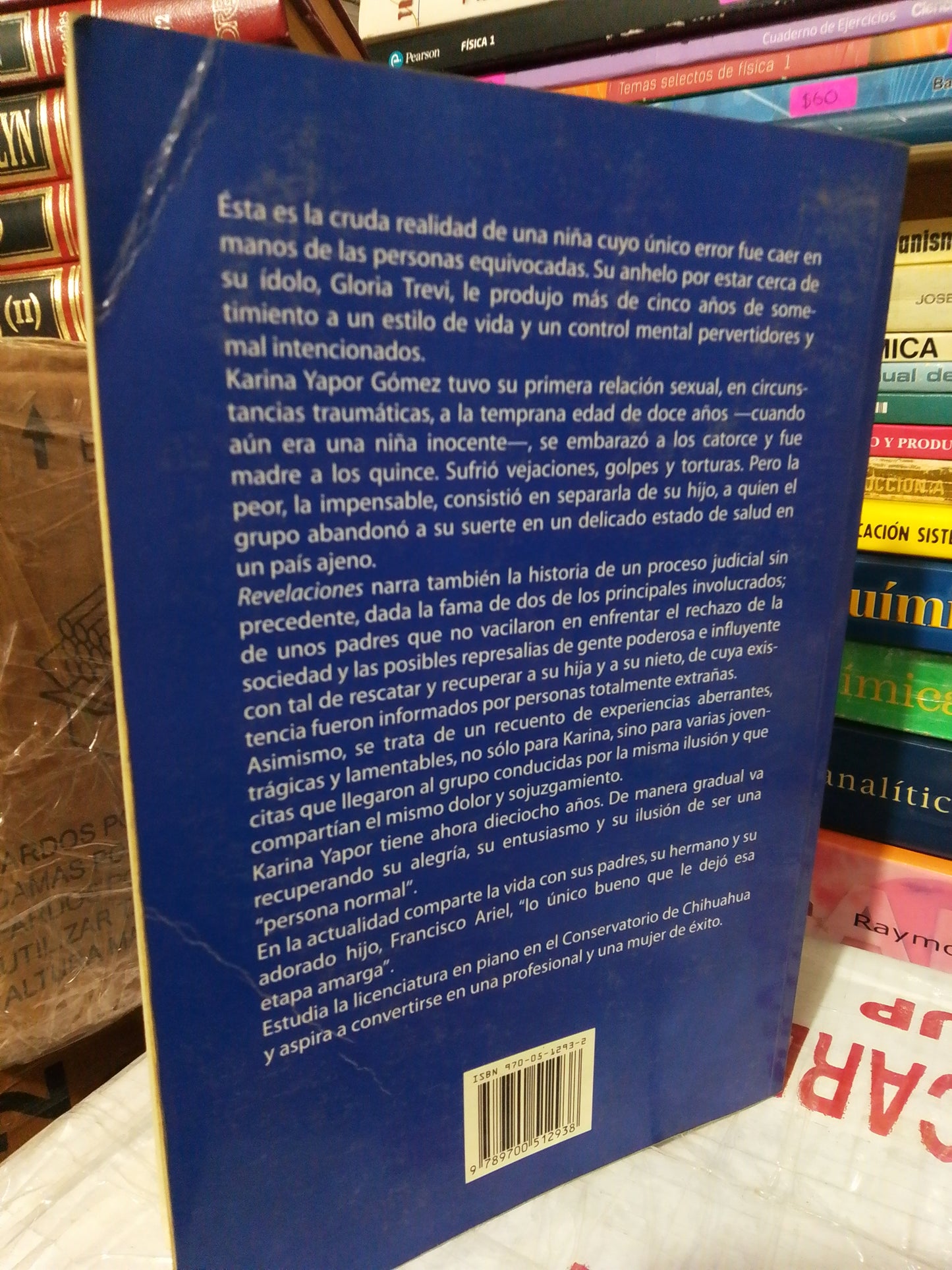 REVELACIONES POR KARINA YAPOR USADO NOVELA JUÁREZ