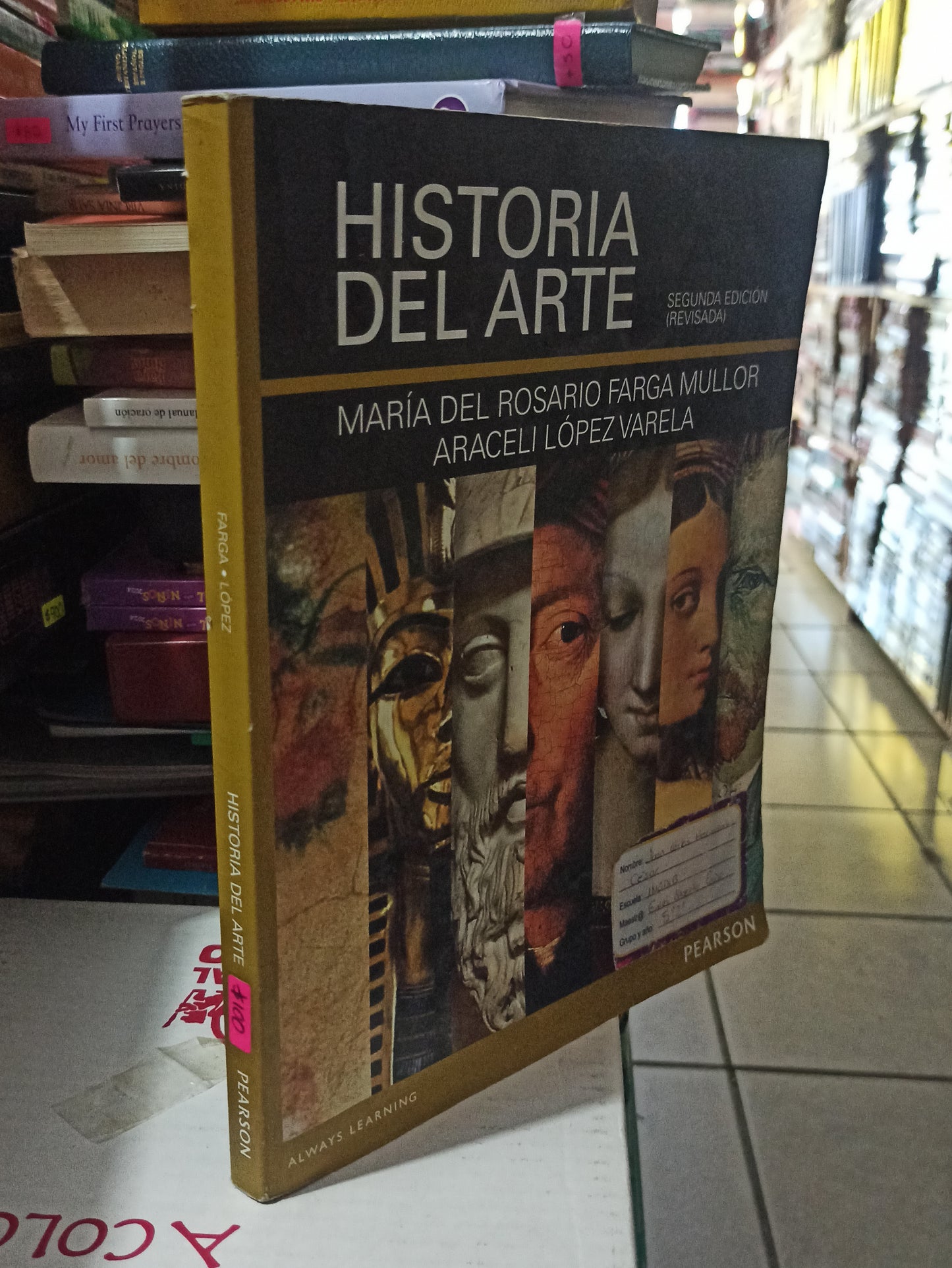 HISTORIA DEL ARTE POR MARIA DEL ROSARIO FARGA MULLOR USADO ARTES JUÁREZ