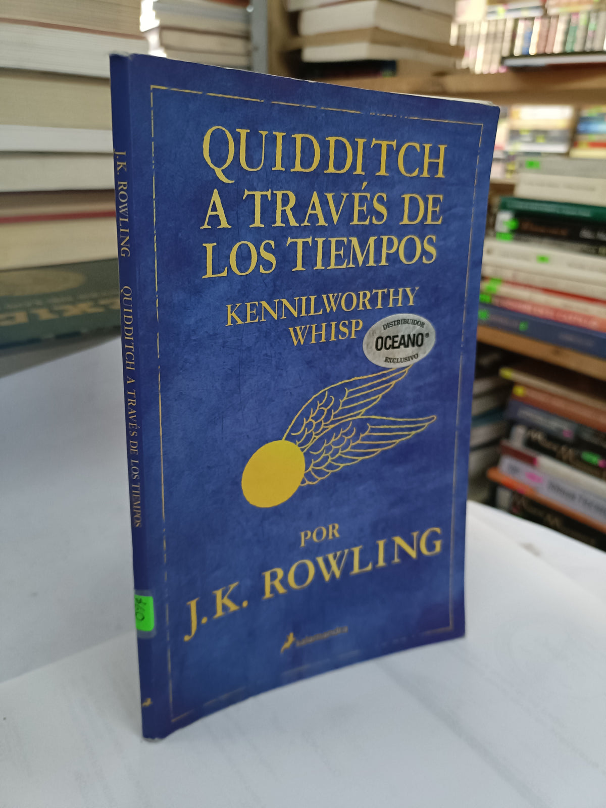 QUIDDITCH A TRAVES DE LOS TIEMPOS POR J. K. ROWLING USADO NOVELA LITERARIO 207