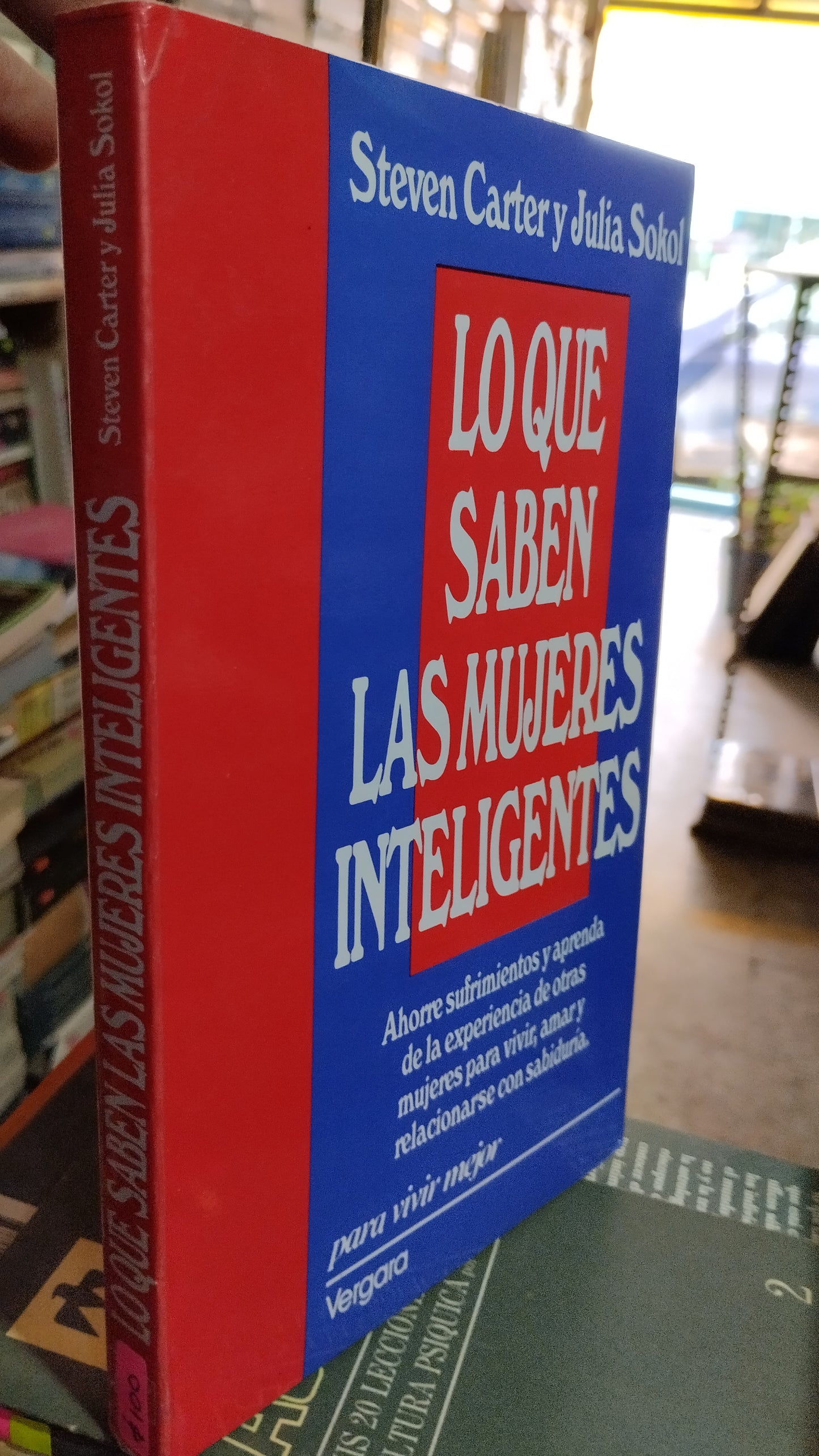 LO QUE SABEN LAD MUJERES INTELIGENTES POR STEVEN CARTER LIBRO USADO SUPERACION PERSONAL ALDAMA