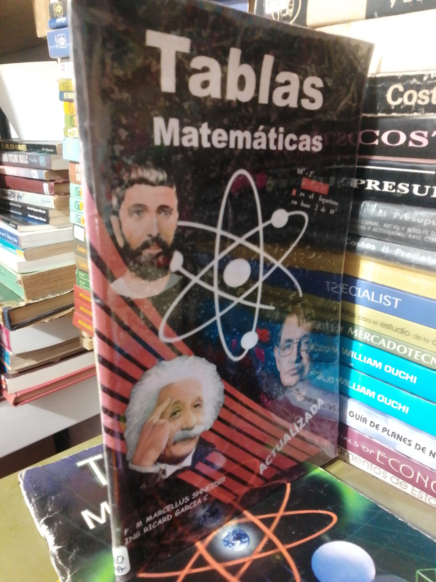 TABLAS MATEMATICAS POR F.M.MARCELLUS USADO MATEMATICAS JUAREZ