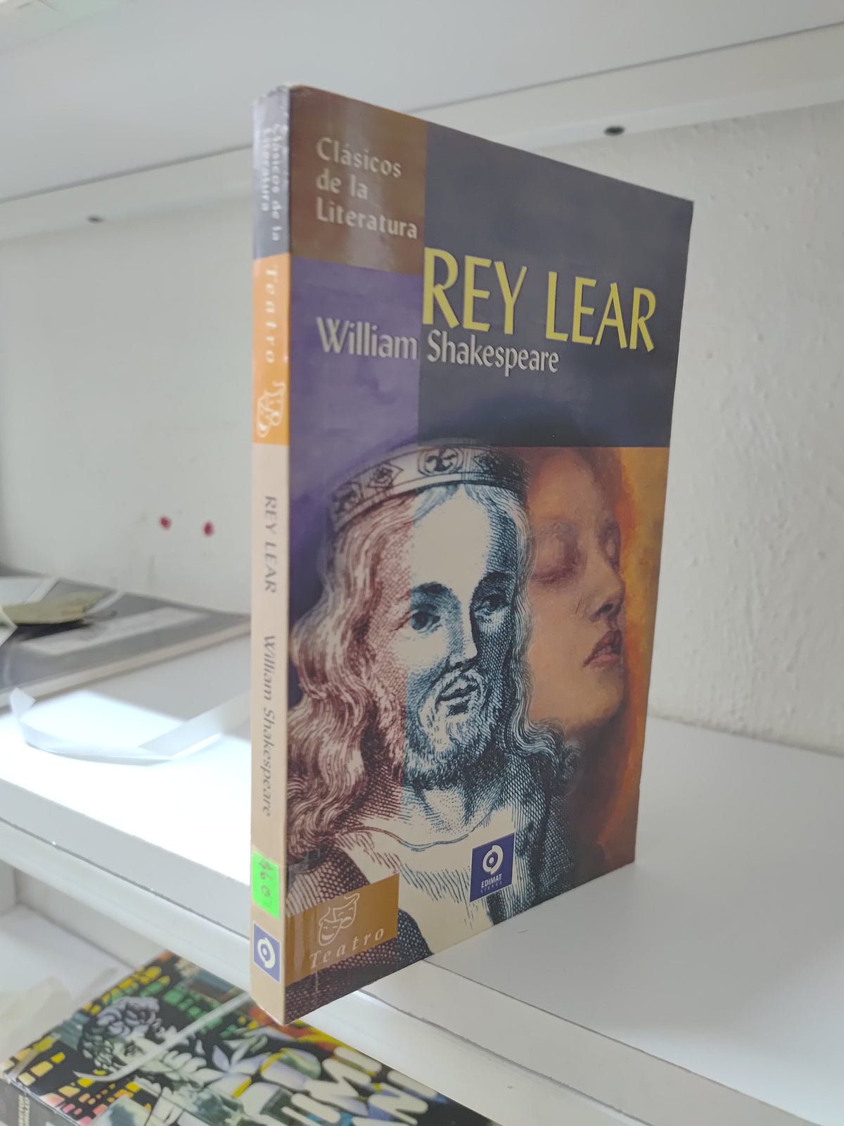 REY LEAR POR WILLIAM SHAKESPARE USADO NOVELAS JUAREZ 515