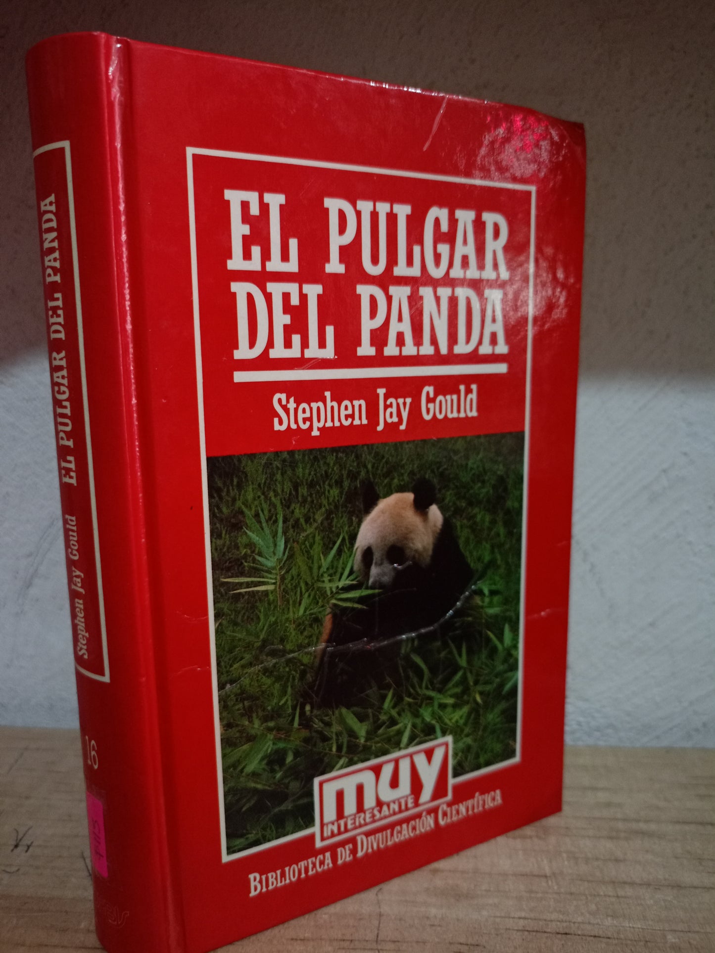 EL PULGAR DEL PANDA POR STEPHEN JAY GOULD USADO CIENCIA LITERARIO 305