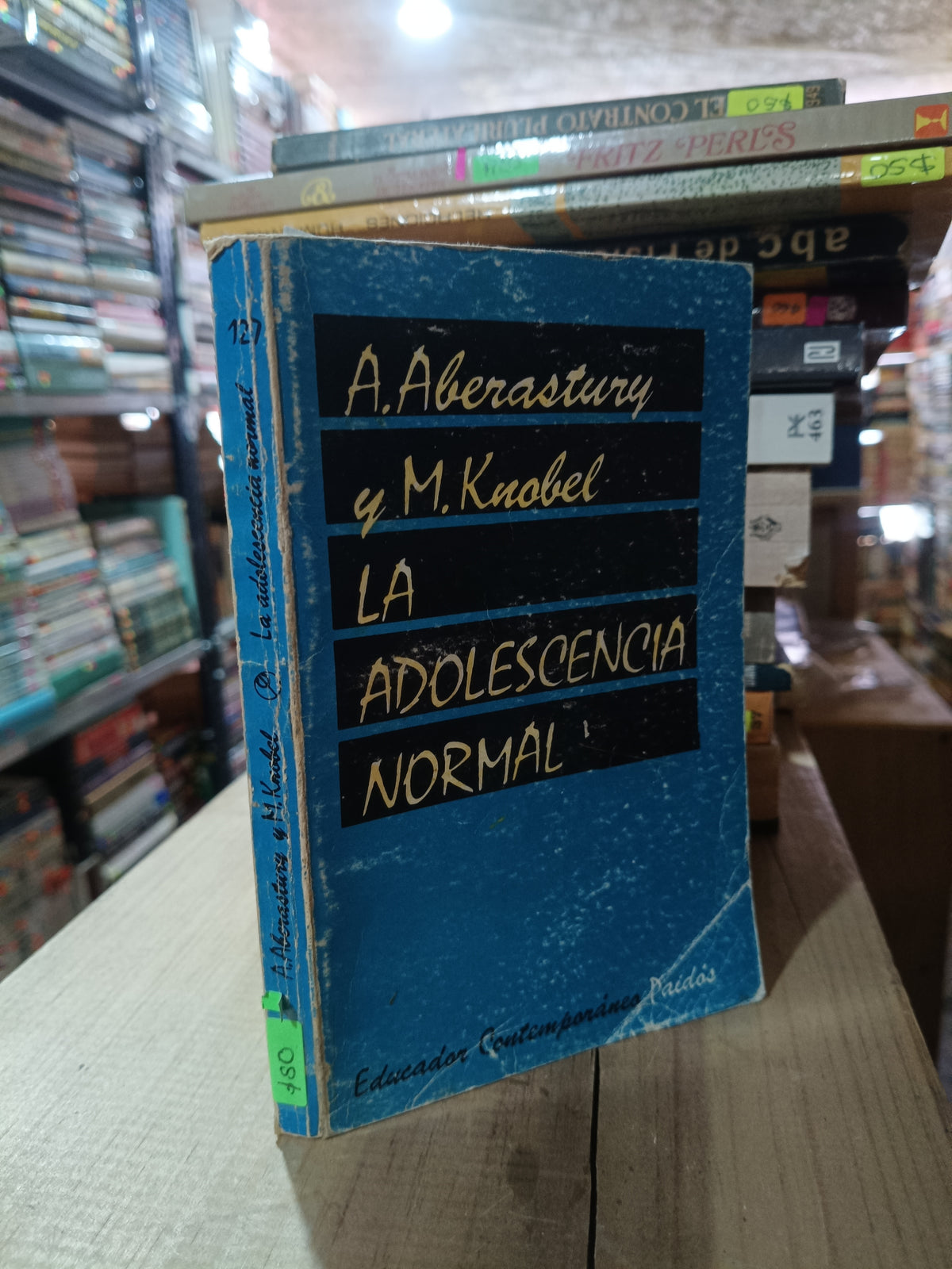 LA ADOLESCENCIA NORMAL POR A ABERASTURY Y M KNOBEL USADO PSICOLOGIA ALDAMA