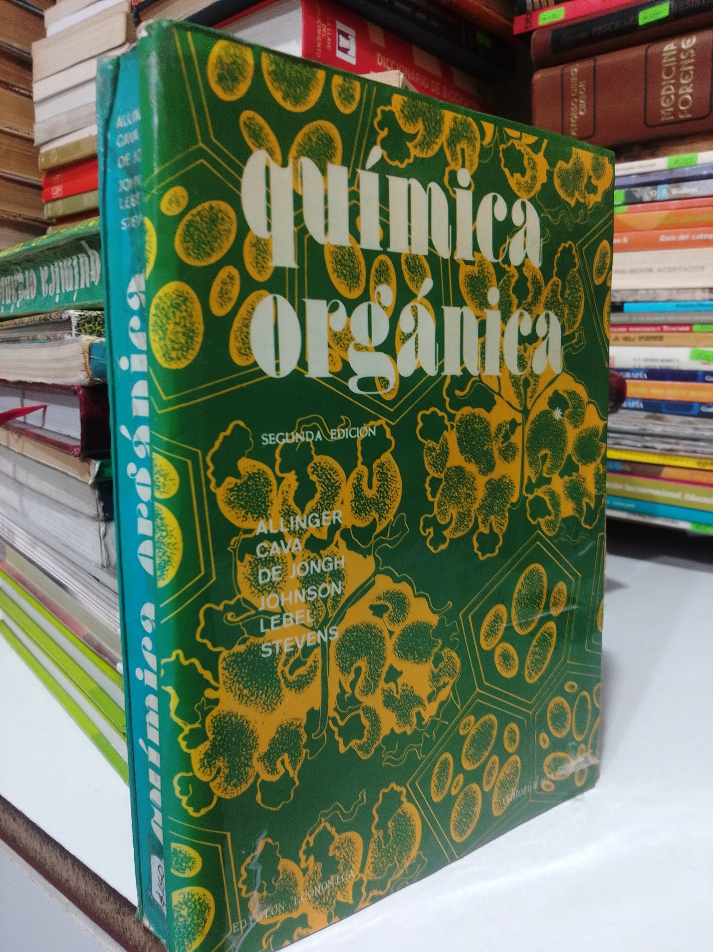 QUIMICA ORGANICA 1 POR ALLINGER, CAVA DE JONGH ,VARIOS AUTORES USADO QUIMICA JUAREZ