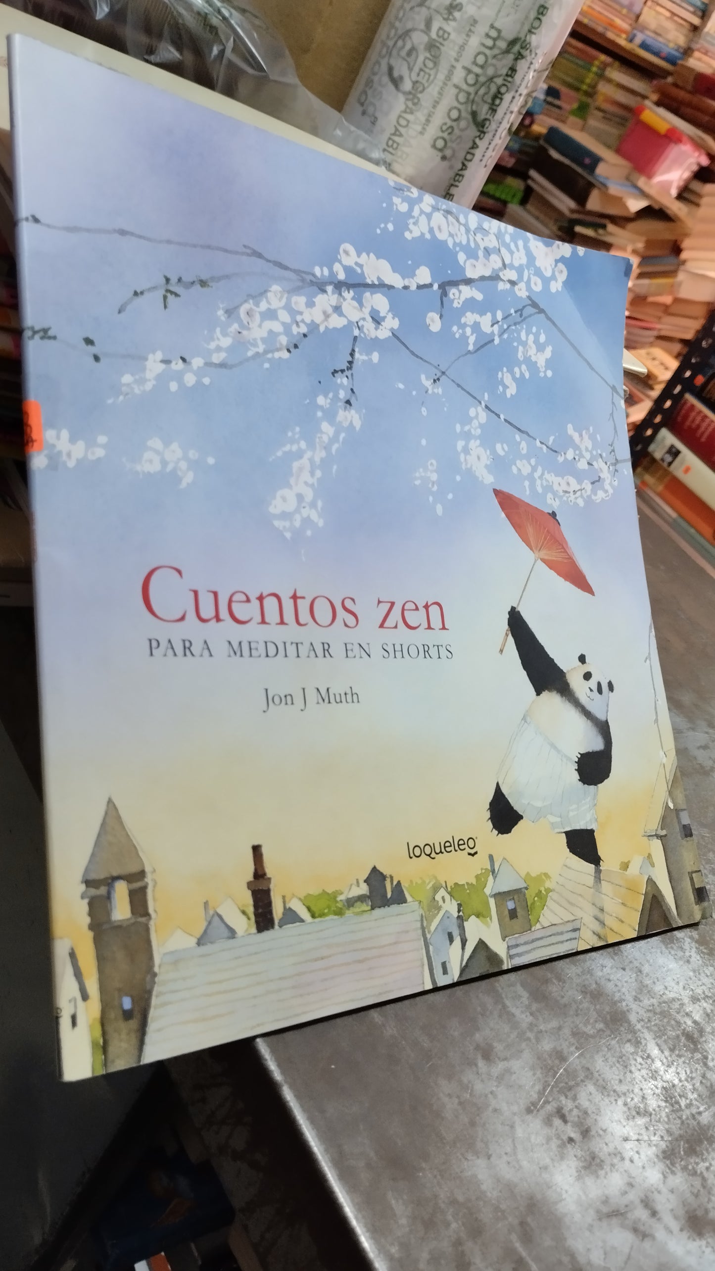 CUENTOS ZEN PARA MEDITAR EN SHORTS POR JON J MUTH LIBRO USADO INFANTIL ALDAMA