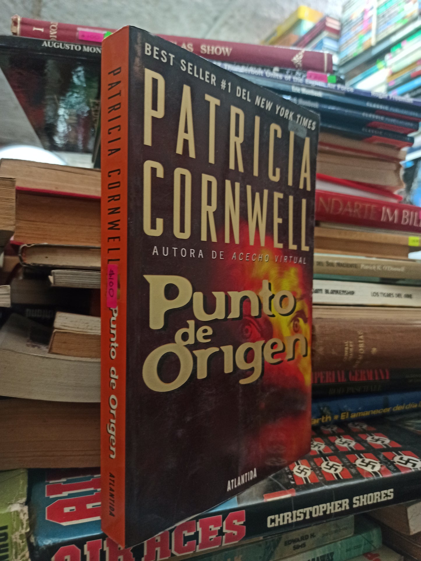 PUNTO DE ORIGEN POR PATRICIA CORNWELL USADO NOVELAS ALDAMA