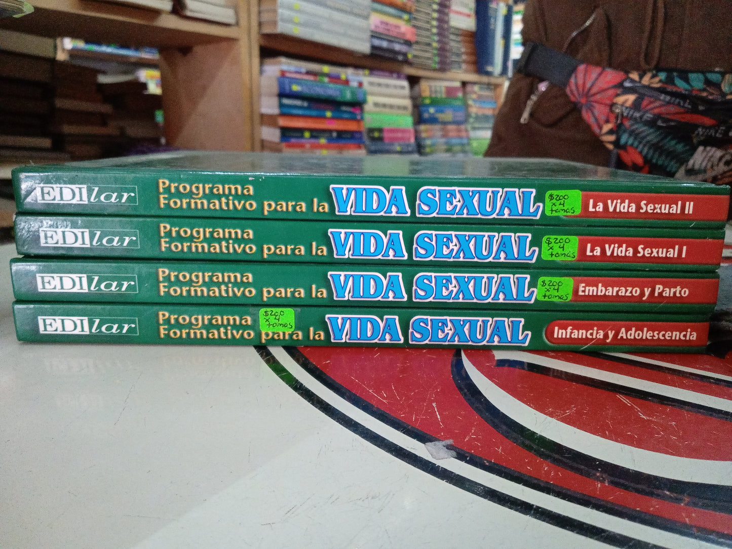 PROGRAMA FORMATIVO PARA LA VIDA SEXUAL INFANCIA Y ADOLECENCIA EMBARAZO Y PARTO VIDA SEXUAL I Y II USADO PSICOLOGÍA LITERARIO 207