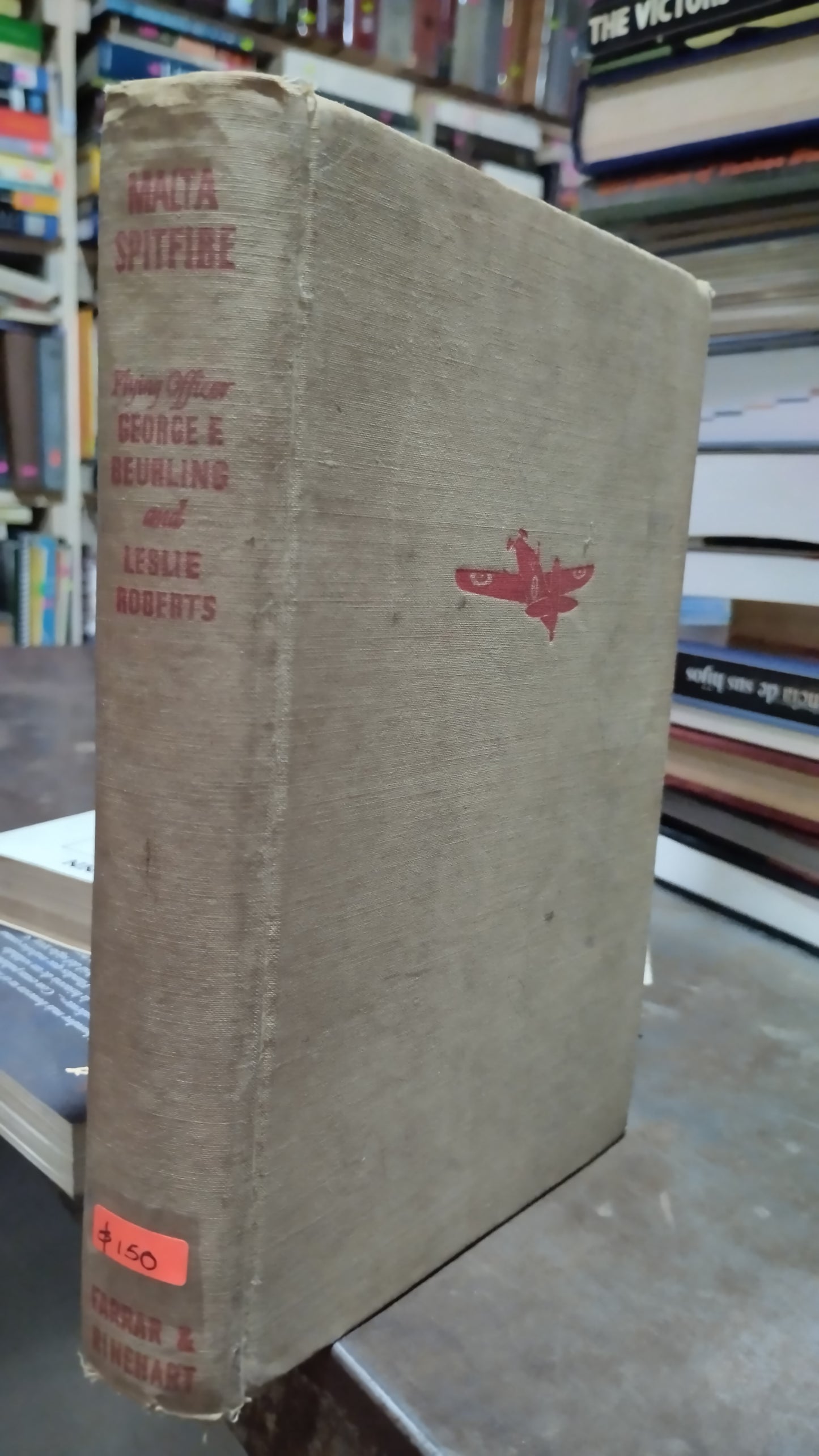 MALTA SPITFIRE FLYING OFFICOR POR GEORGE E BEURLING LIBRO USADO HISTORIA ALDAMA
