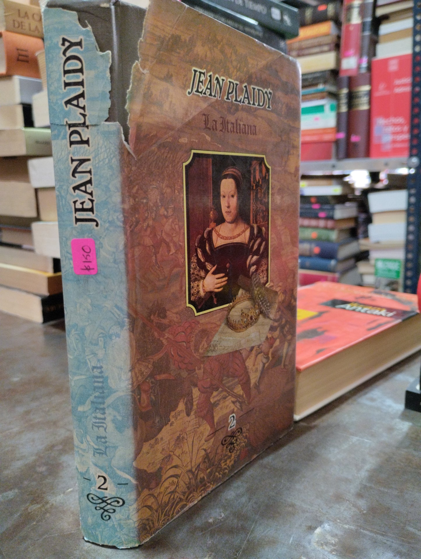 LA ITALIANA 2 POR JEAN PLAIDY USADO NOVELAS ALDAMA