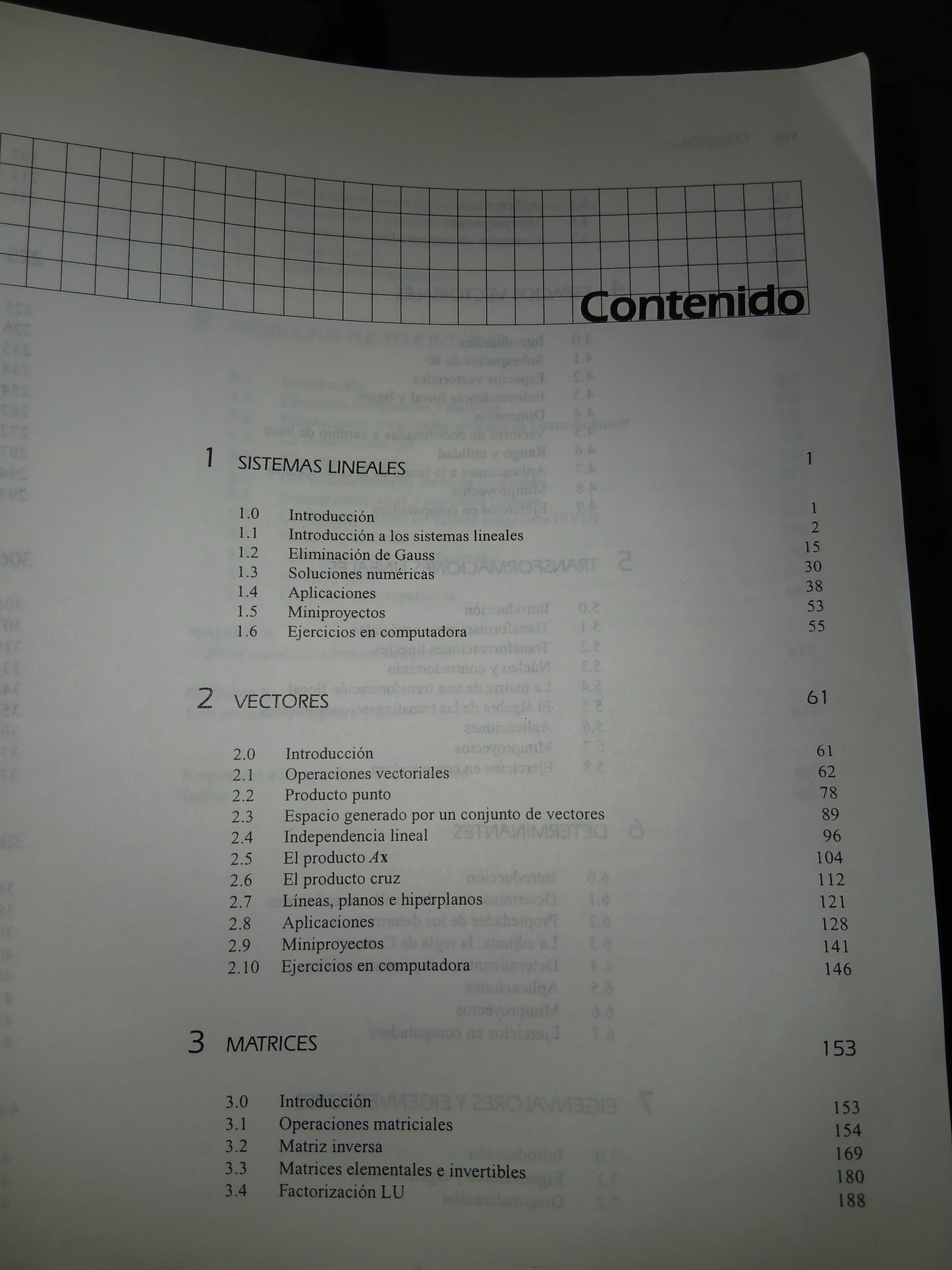 ÁLGEBRA LINEAL CON APLICACIONES POR GEORGE NAKOS Y DAVID JOYNER USADO ÁLGEBRA LITERARIO 207