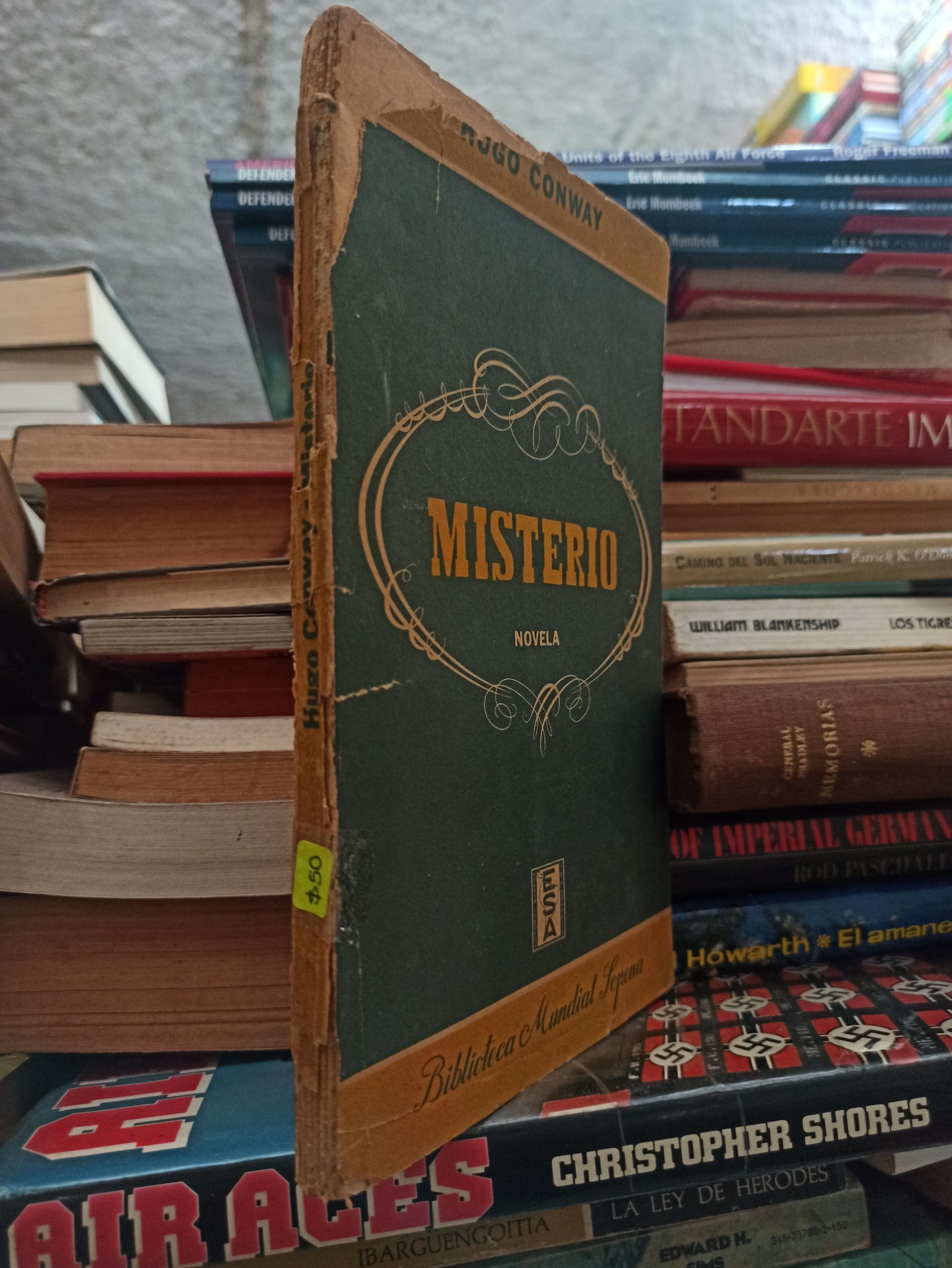 MISTERIO POR HUGO CONWAY USADO NOVELAS ALDAMA