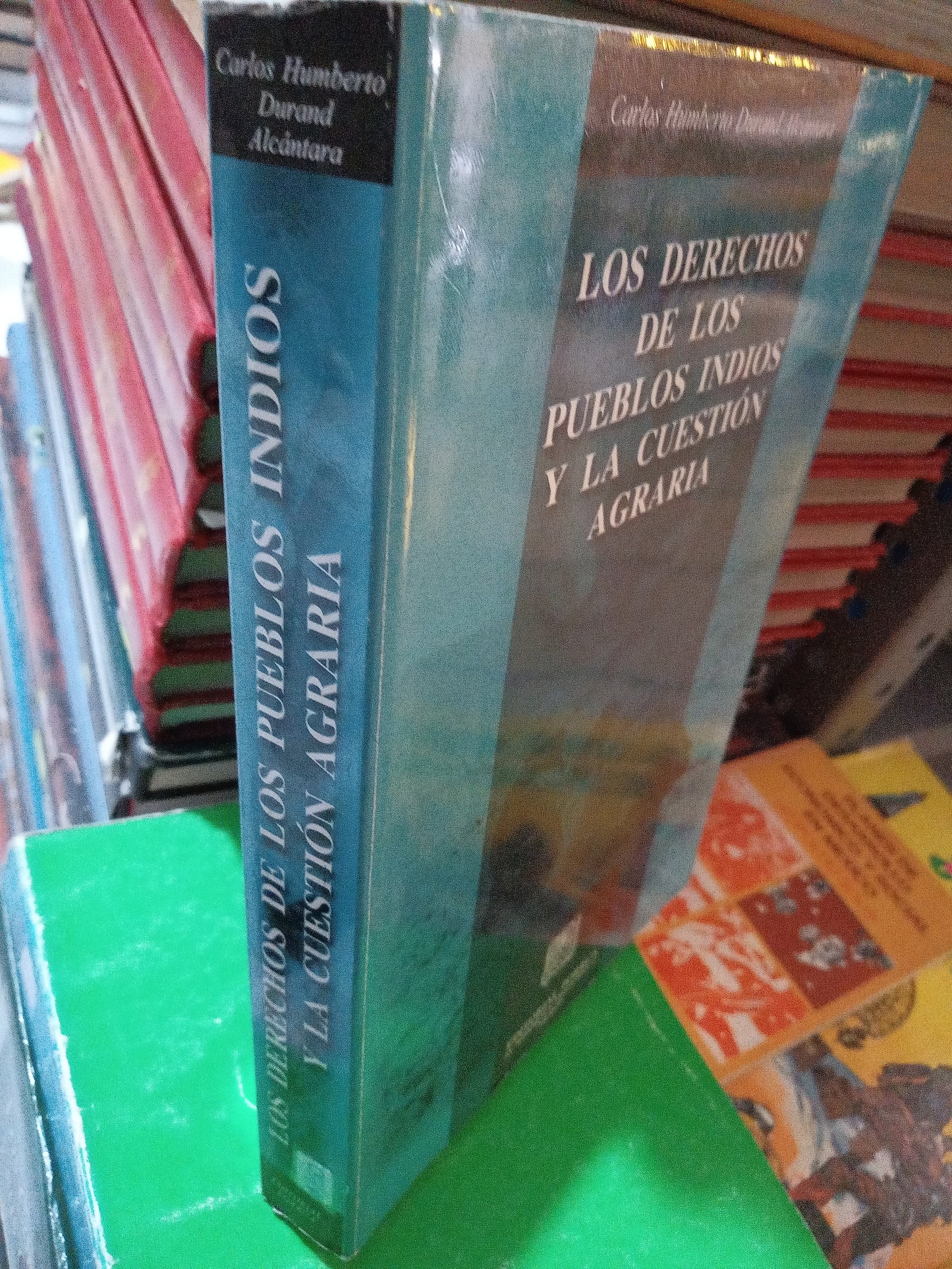 LOS DERECHOS DE LOS PUEBLOS INDIOS Y LA CUESTION AGRARIA POR CARLOS HUMBERTO DURAND ALCANTARA USADO DERECHO LITERARIO 207