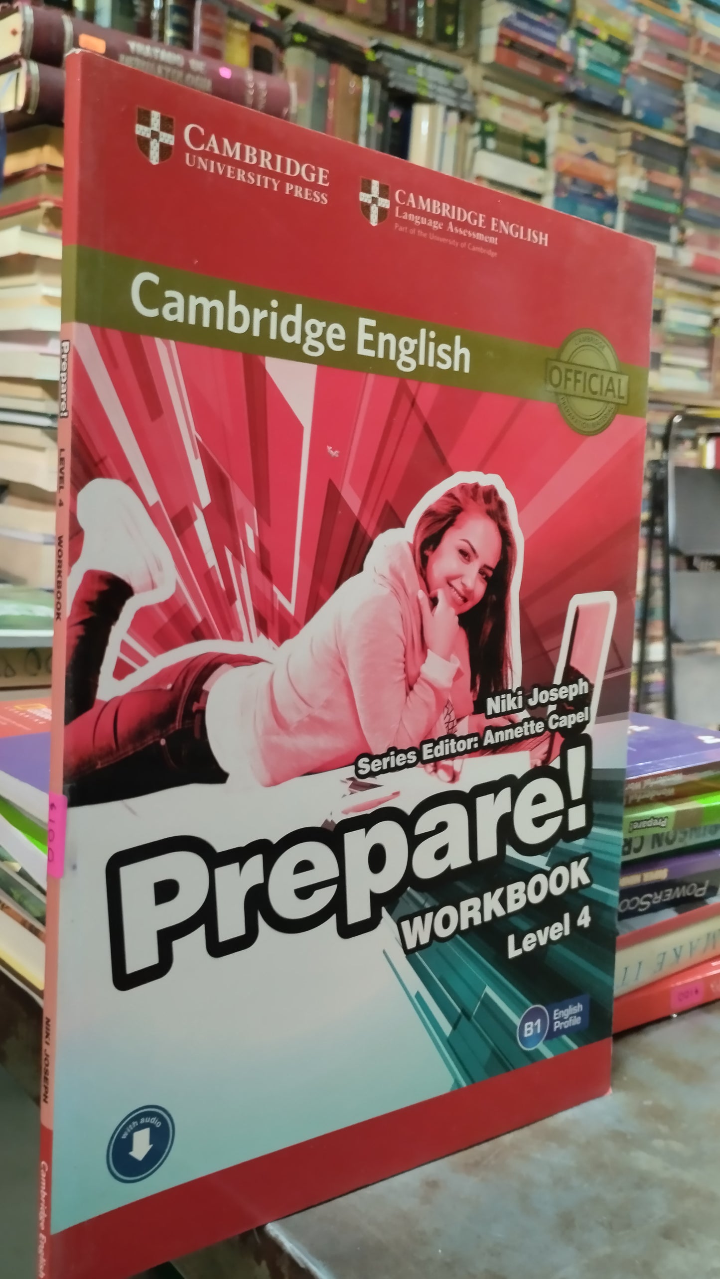 PREPARE LEVEL 4 WORKING LIBRO USADO IDIOMAS ALDAMA