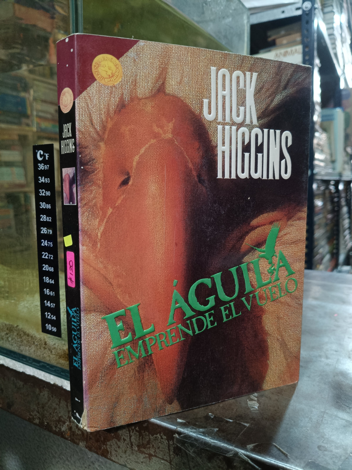 EL AGUILA EMPRENDE EL VUELO POR JACK HIGGINS USADO NOVELA ALDAMA