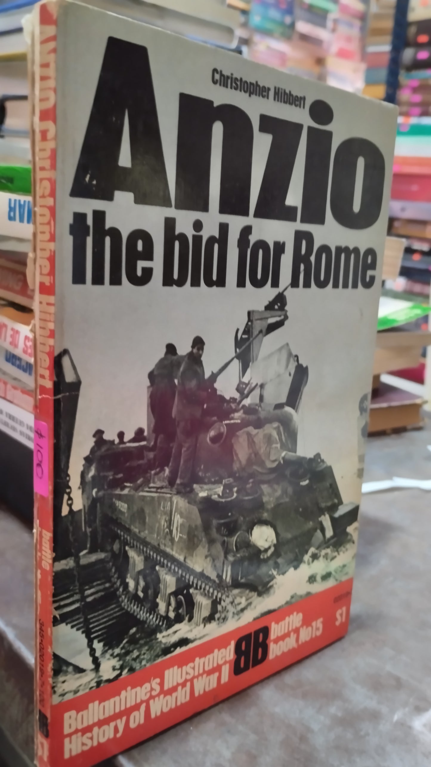 ANZIO POR CHRISTOPHER HIBBERT LIBRO USADO HISTORIA ALDAMA