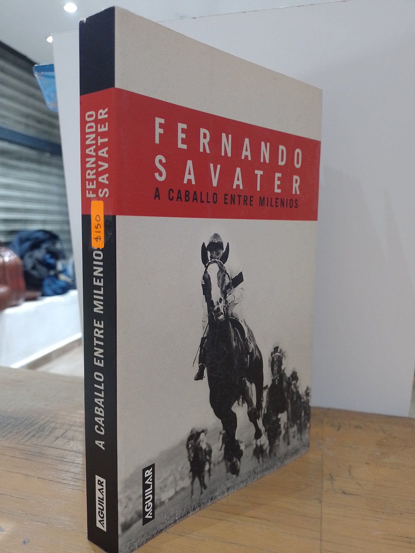 A CABALLO ENTRE MILENIOS POR FERNANDO SAVATER USADO NOVELA JUAREZ 515