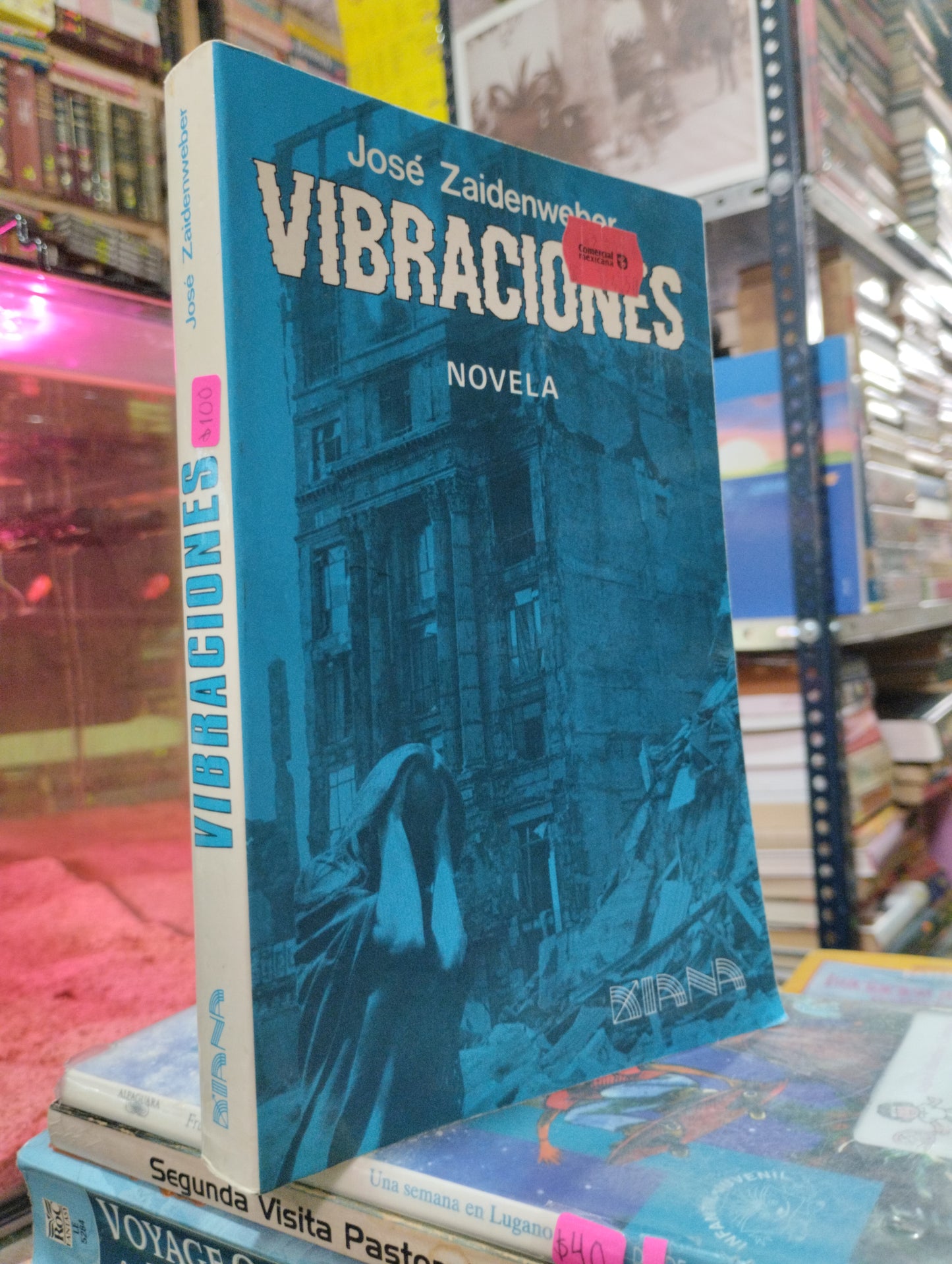VIBRACIONES POR JOSE ZAIDENWEBER USADO NOVELAS ALDAMA