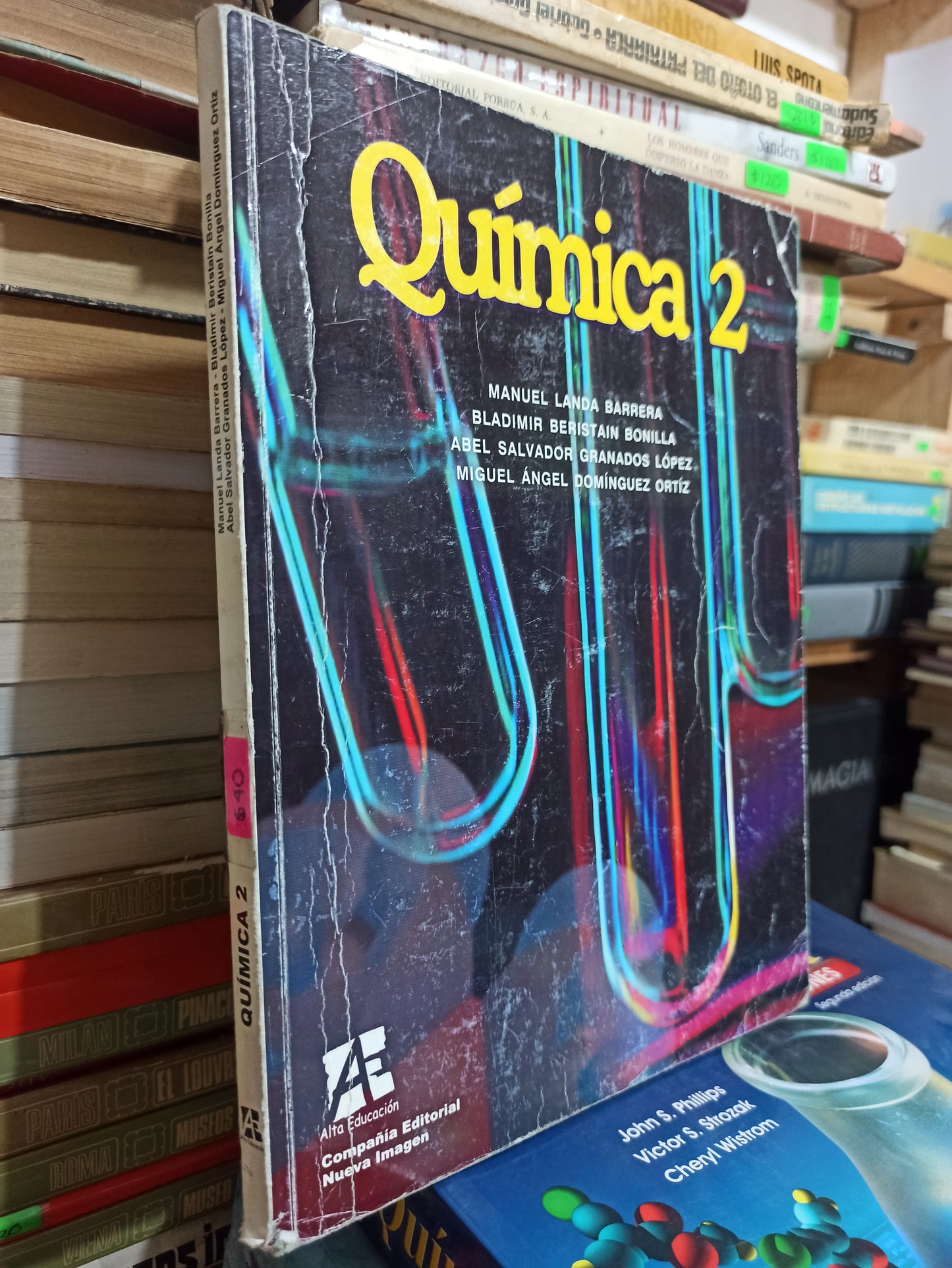 QUIMICA 2 POR MANUEL LANDA BARRERA Y OTROS USADO QUÍMICA JUÁREZ