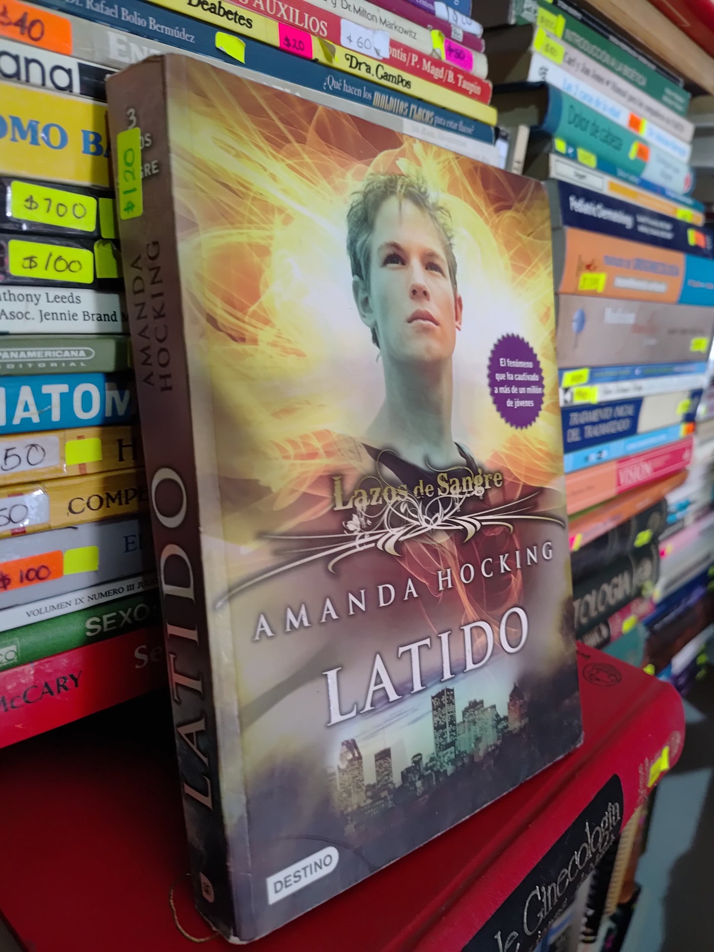 LATIDO POR AMANDA HOCKING USADO NOVELAS LITERARIO 305