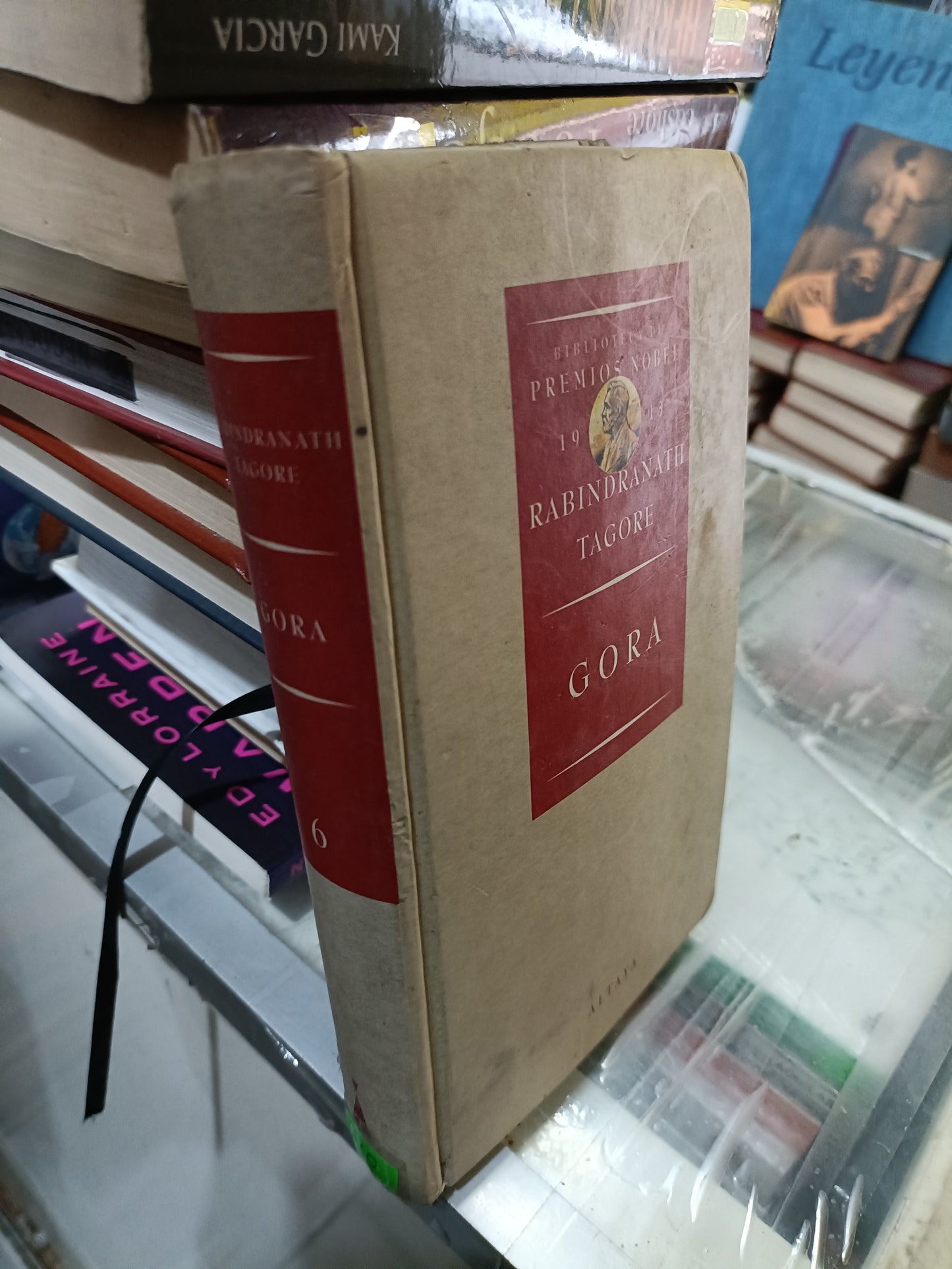 GORA RABINDRANATH TAGORE USADO NOVELA JUAREZ 515