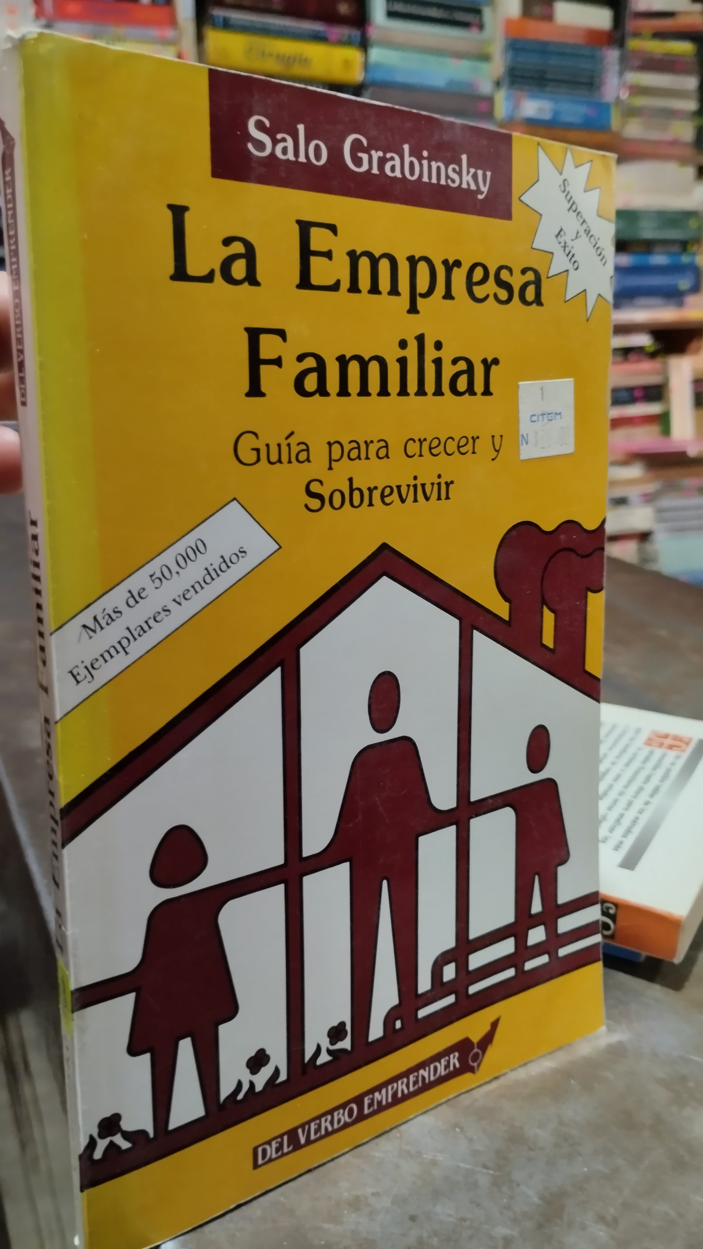LA EMPRESA FAMILIAR POR SALO GRABINSKY LIBRO USADO ADMINISTRACION ALDAMA