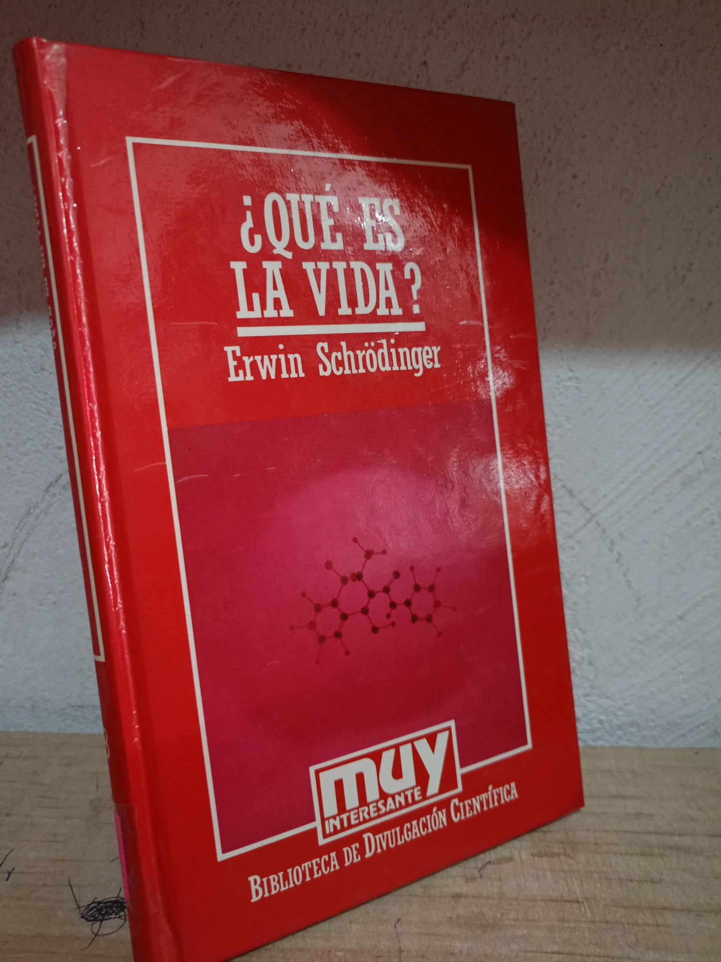 QUE ES LA VIDA PIR ERWIN SCHRODINGER USADO CIENCIA LITERARIO 305