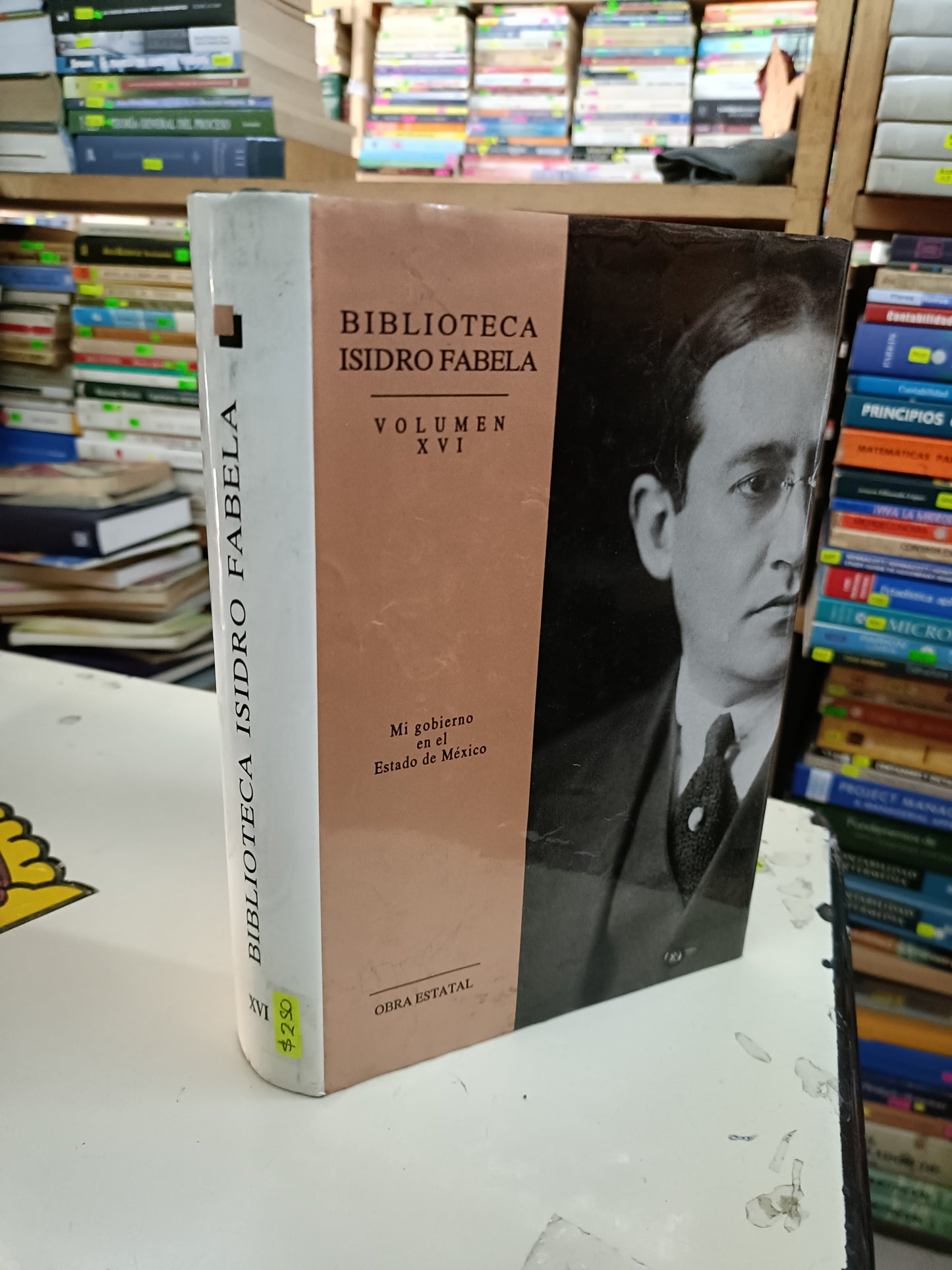 BIBLIOTECA ISIDRO FABELA VOLUMEN XVI: MI GOBIERNO EN EL ESTADO DE MÉXICO USADO HISTORIA LITERARIO Y 207