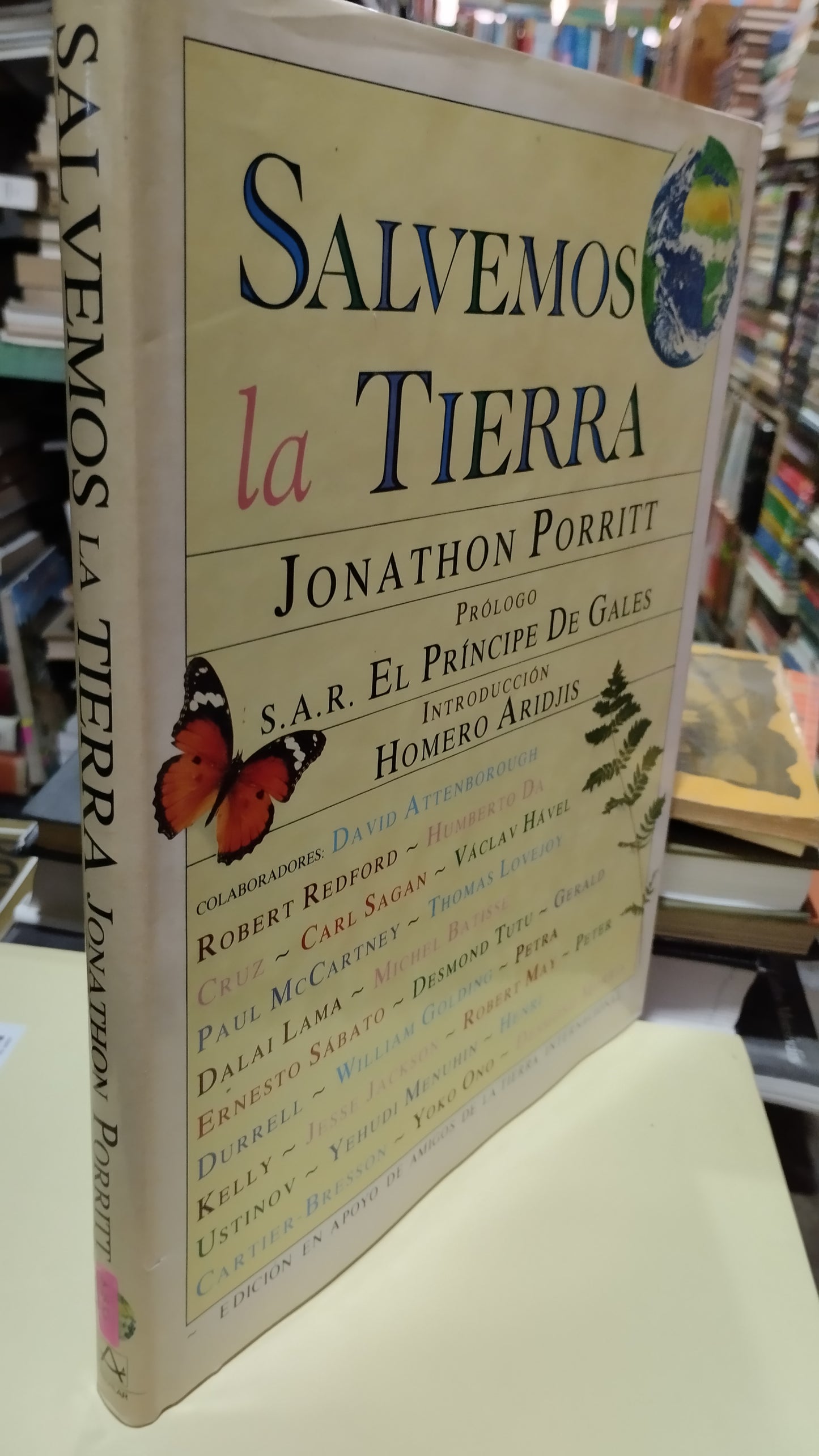 SALVEMOS LA TIERRA POR JONATHON PORRITT LIBRO USADO HISTORIA ALDAMA