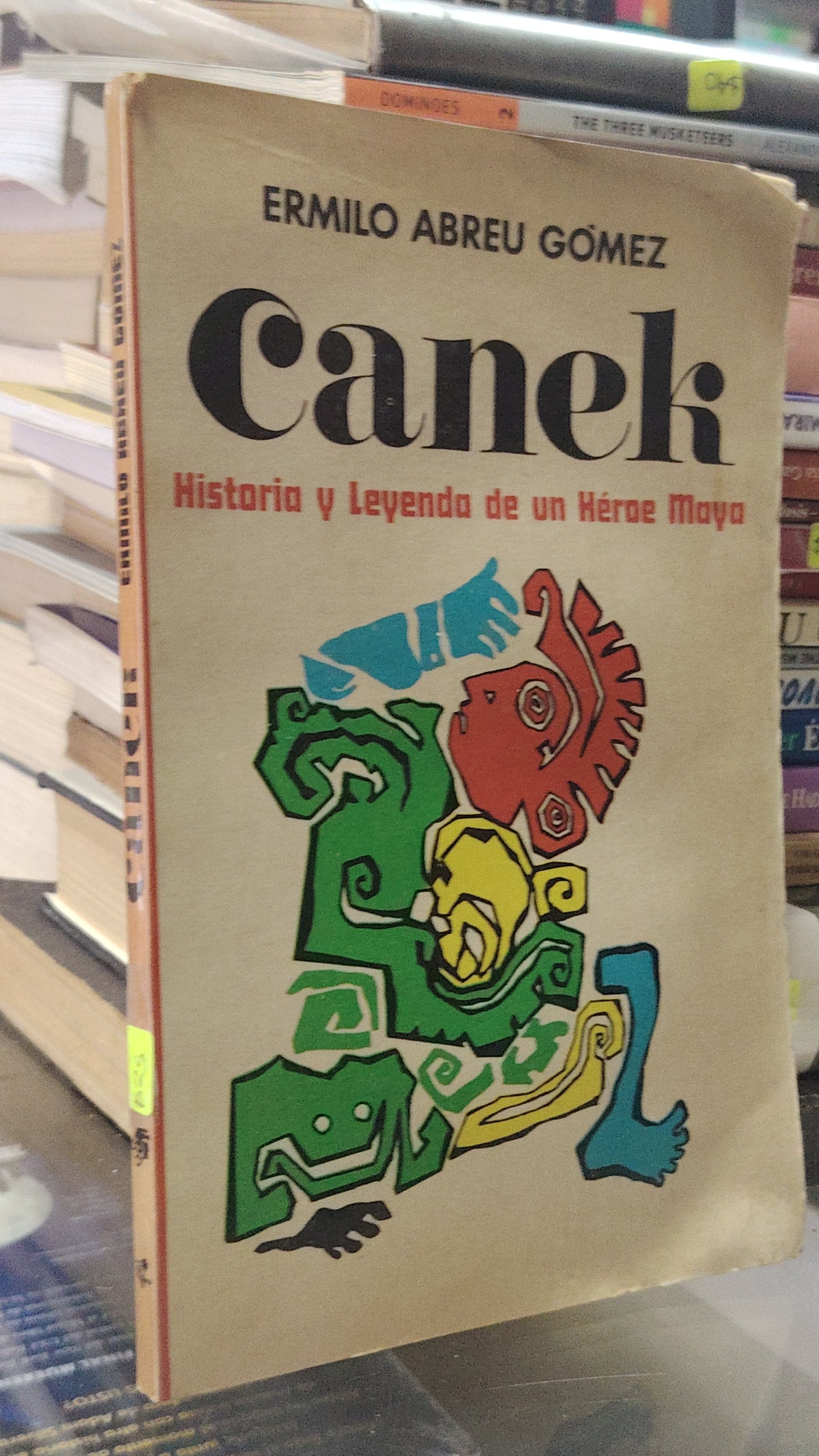 CANEK HISTORIA Y LEYENDA DE UN HEROE MAYA POR ERMILO ABREU GOMEZ USADO HISTORIA JUAREZ 507