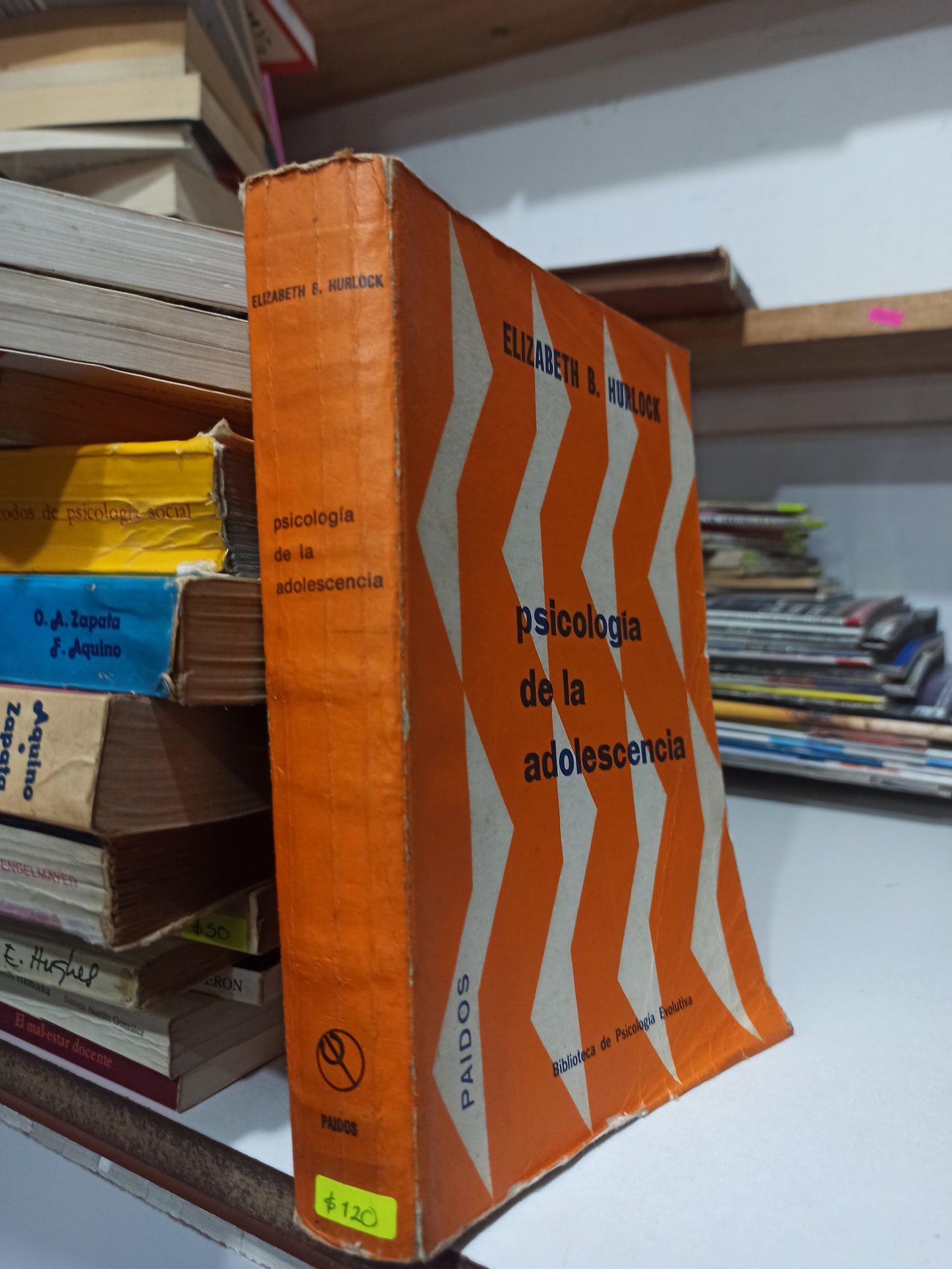 PSICOLOGIA DE LA ADOLESCENCIA POR ELIZABETH B. HURLOCK USADO PSICOLOGÍA JUÁREZ