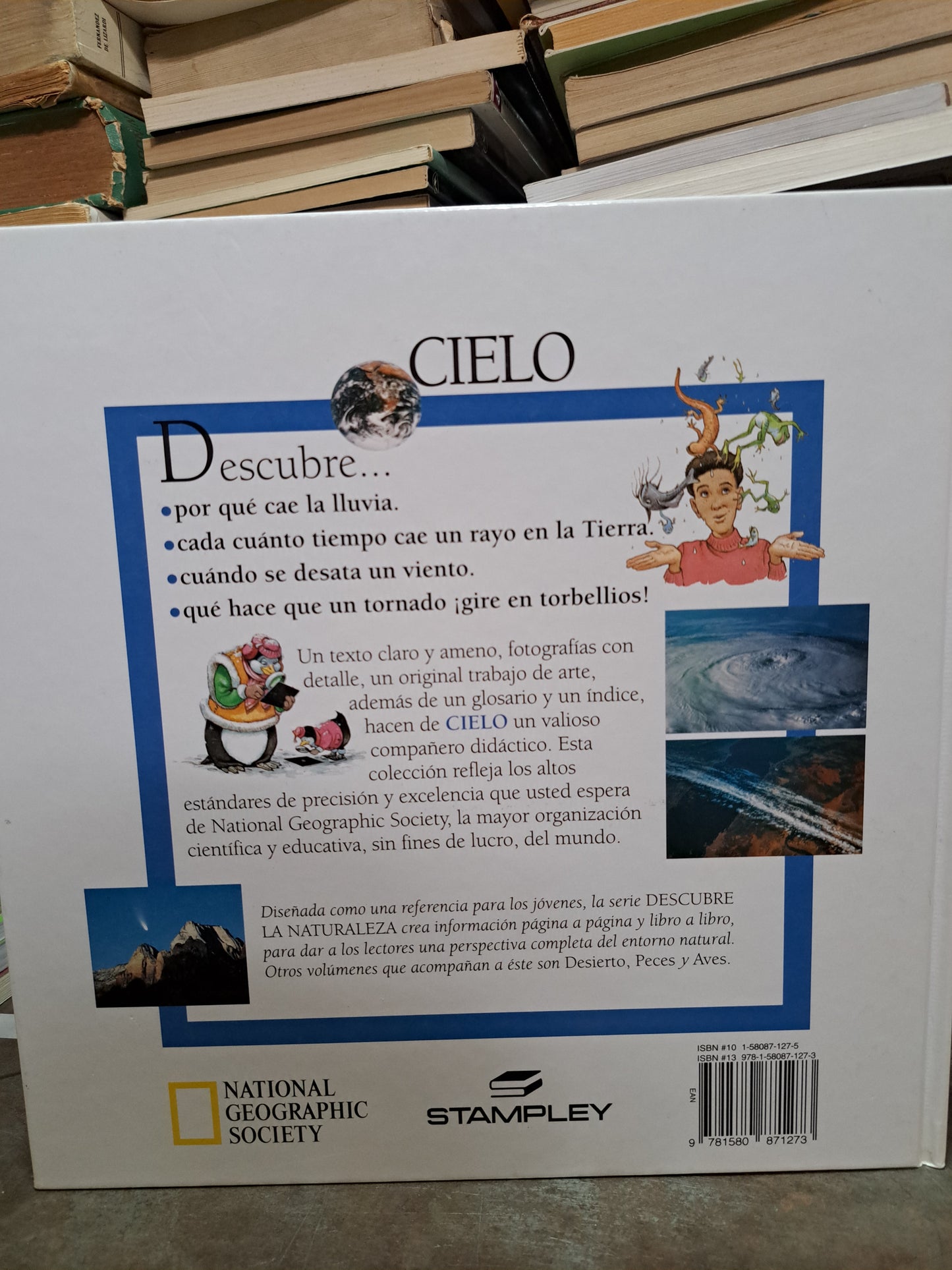 DESCUBRE LA NATURALEZA CIELO MARFE FERGUSON DELANO USADO INFANTIL ALDAMA