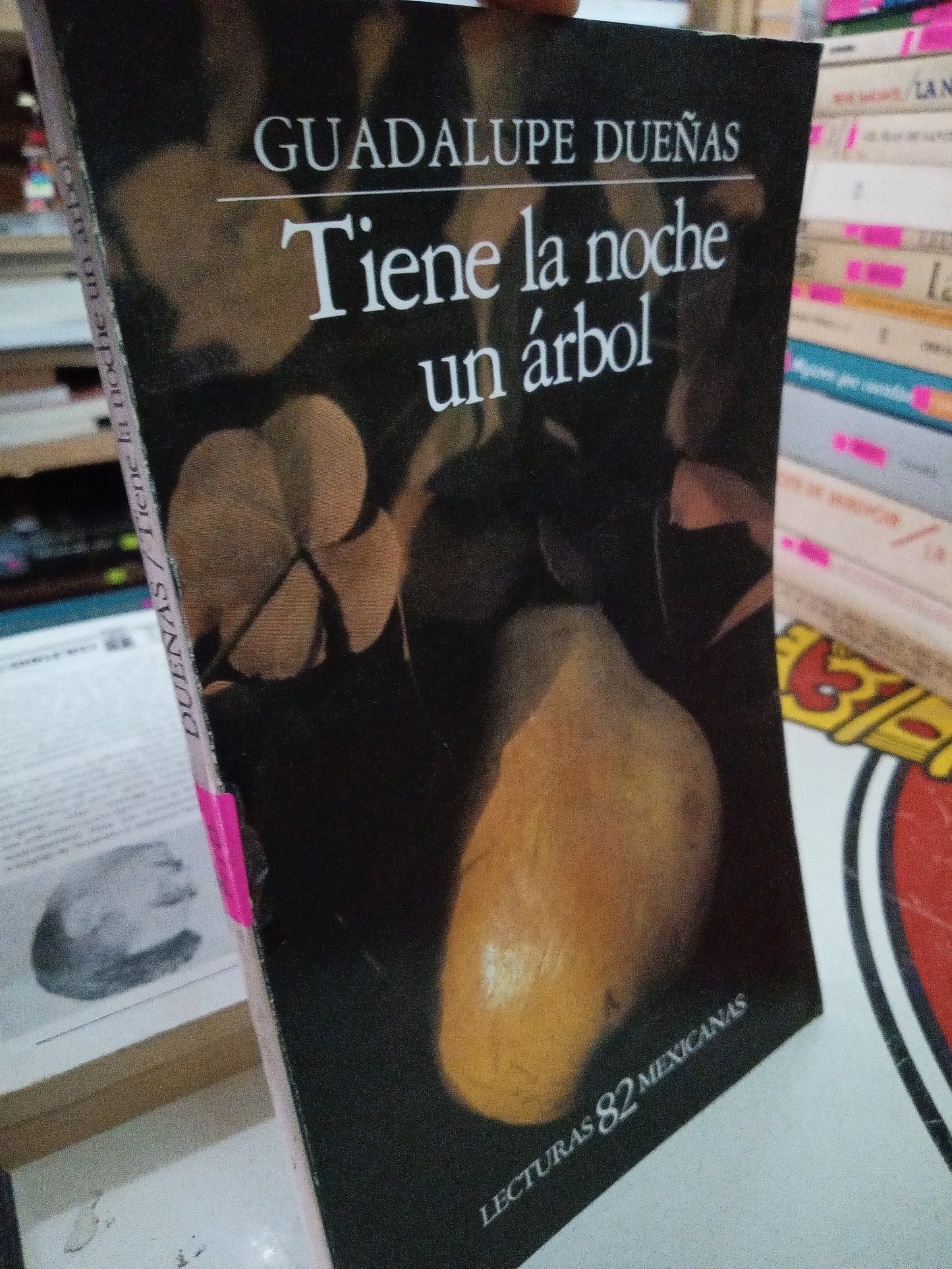 TIENE LA NOCHE UN ARBOL POR GUADALUPE DUEÑAS USADO NOVELA PASTA BLANDA