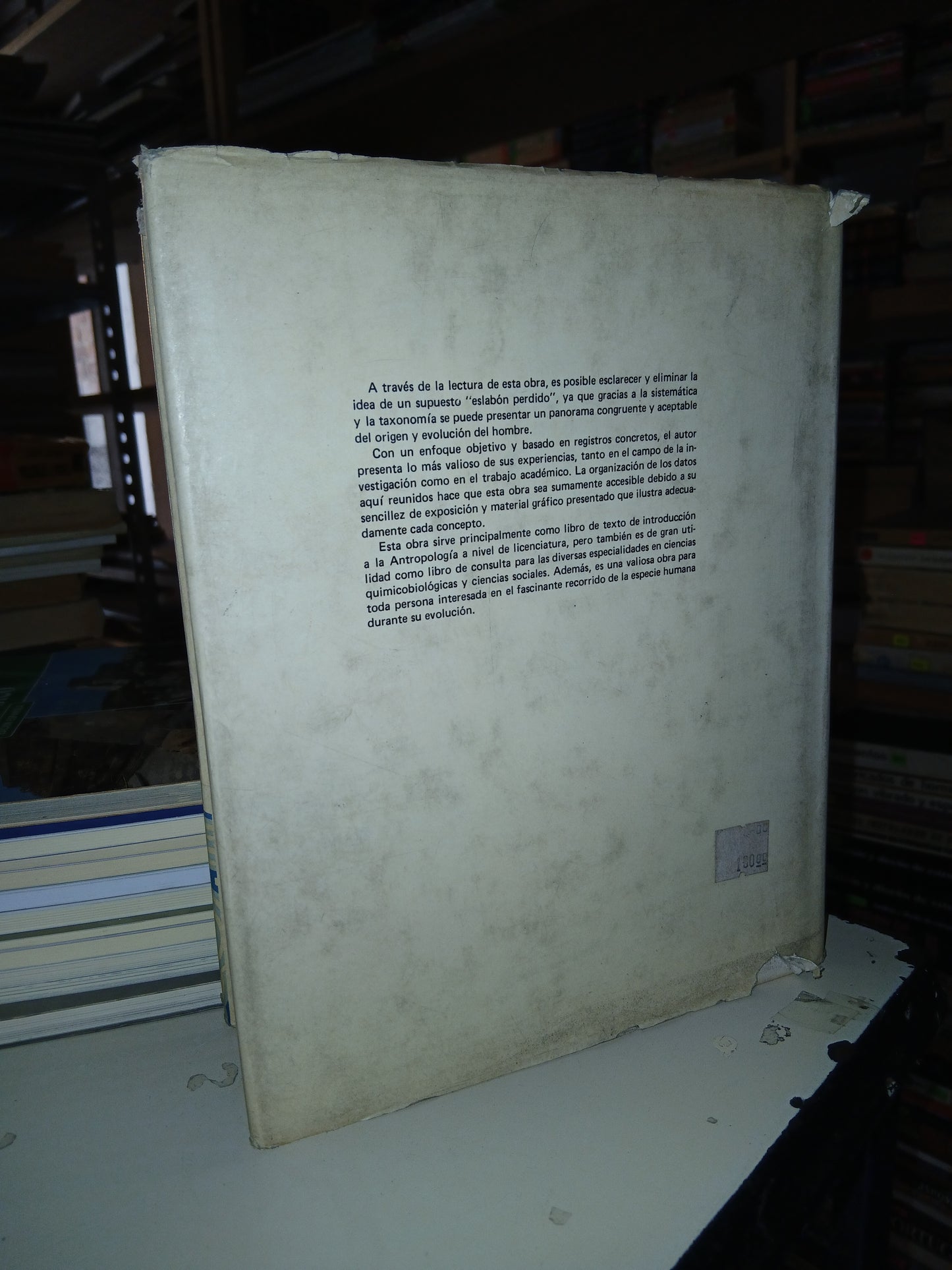 ANTROPOLOGÍA FÍSICA POR JOHN BUETTNER-JANUSCH USADO ANTROPOLOGÍA LITERARIO 207