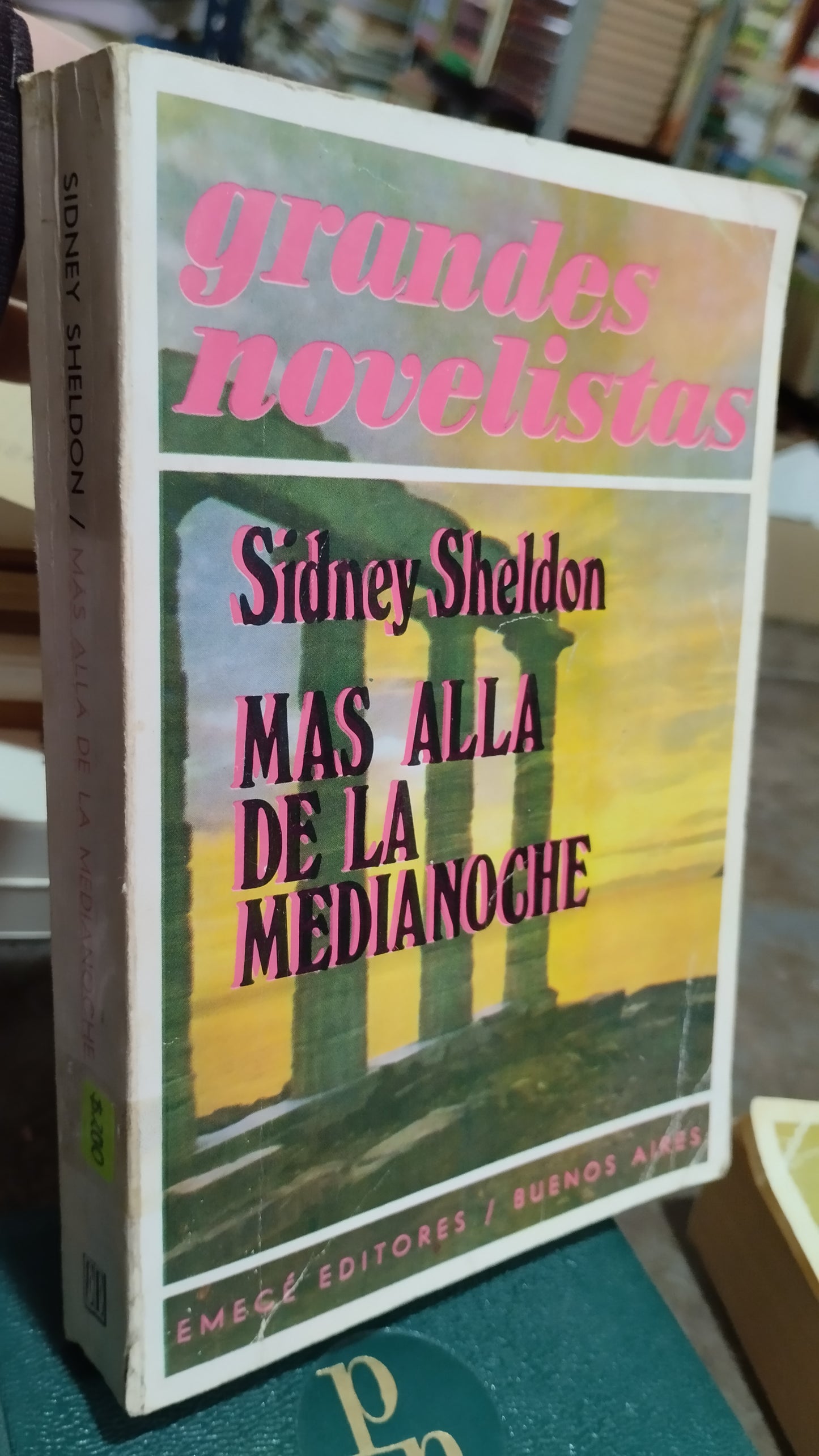 MAS ALLA DE LA MEDIANOCHE POR SIDNEY SHELDON LIBRO USADO ANTIGUO ALDAMA