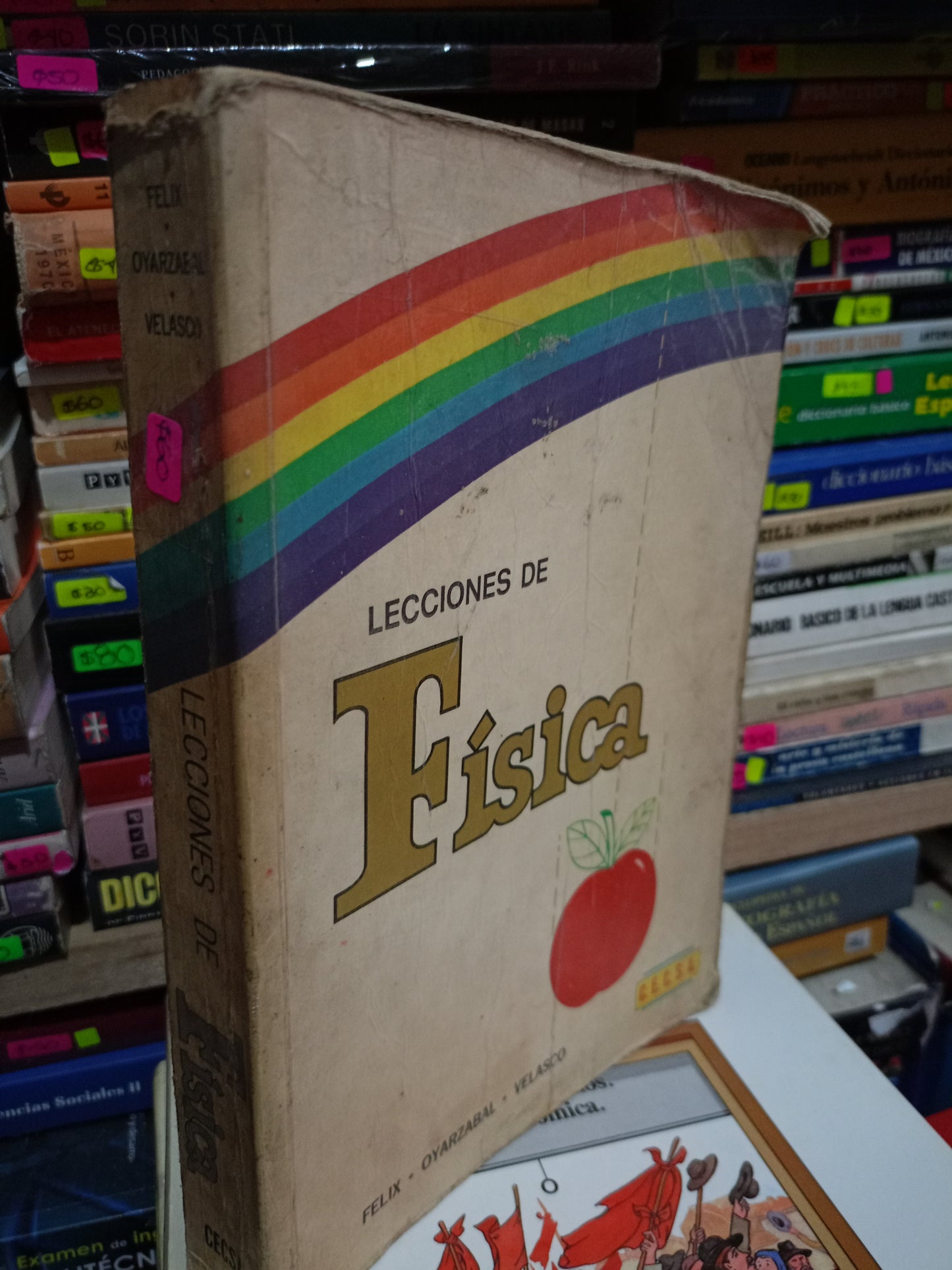 LECCIONES DE FISICA POR FELIX OYARZABAL VELASCO USADO FISICA LITERARIO 305